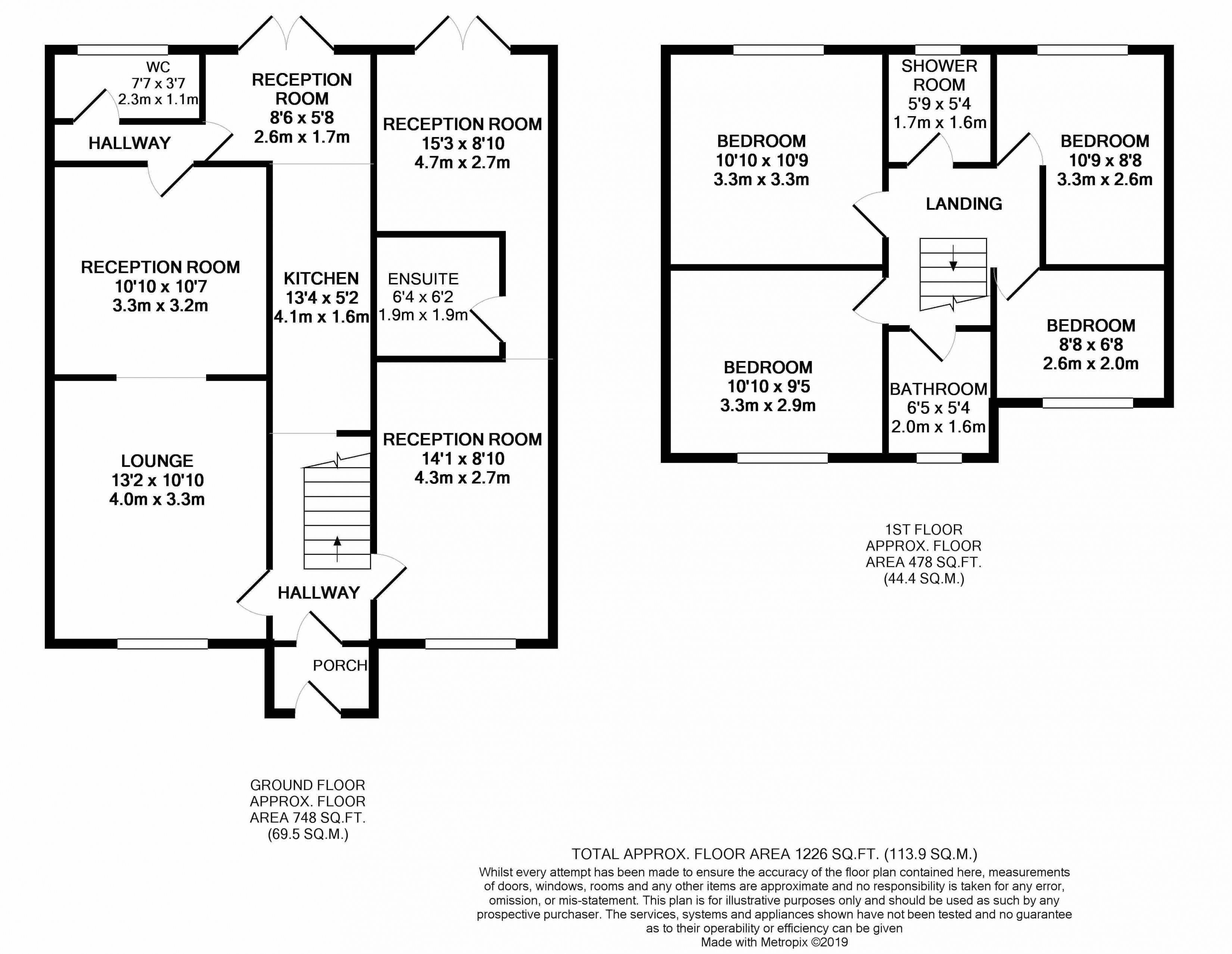 5 Bedrooms  to rent in Church Road, Romford RM3