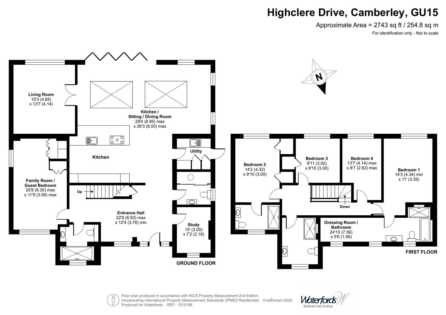 Ballotin, 9, Highclere Drive, Camberley floorplan