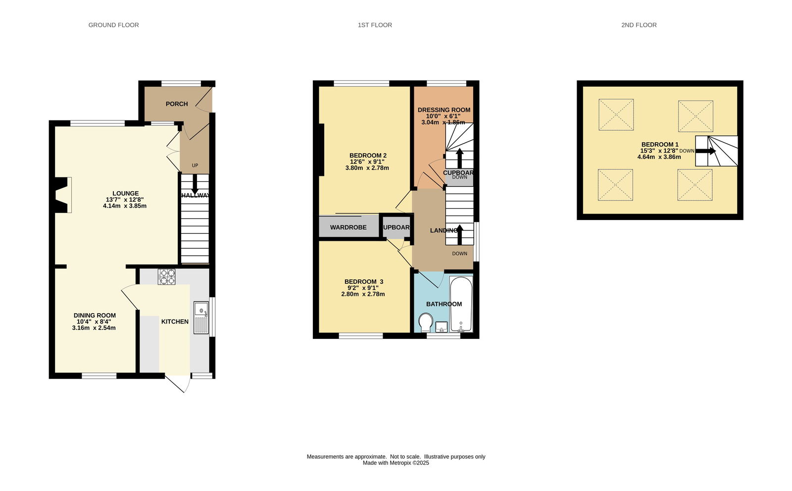 10, Barton Close, Plymouth floorplan