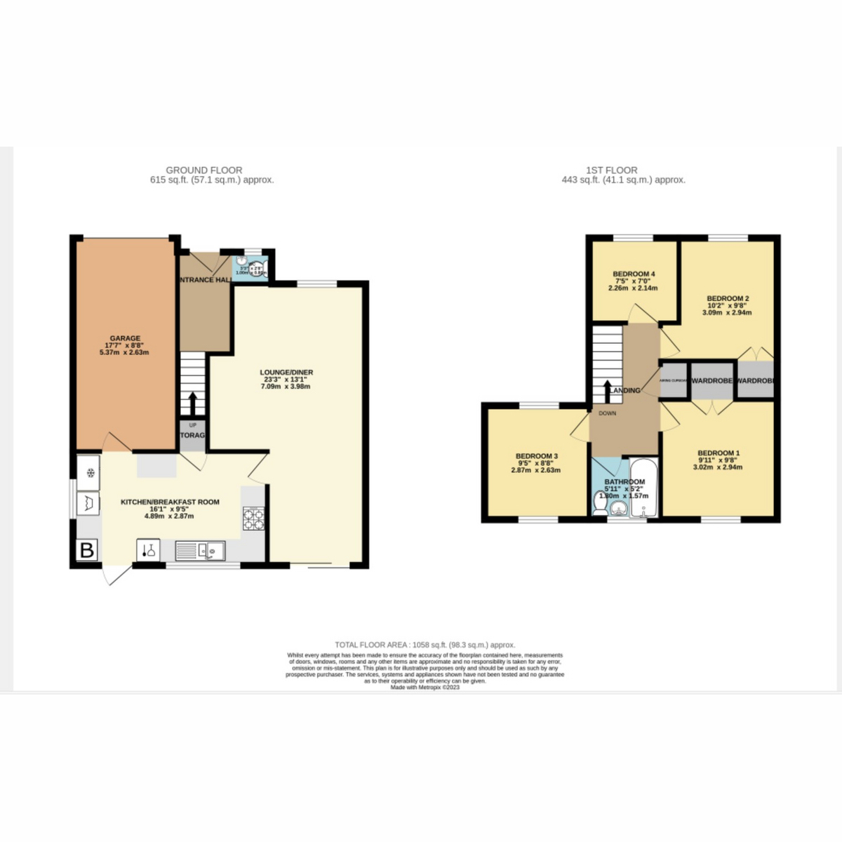 4, Thirlmere Way, Lincoln floorplan