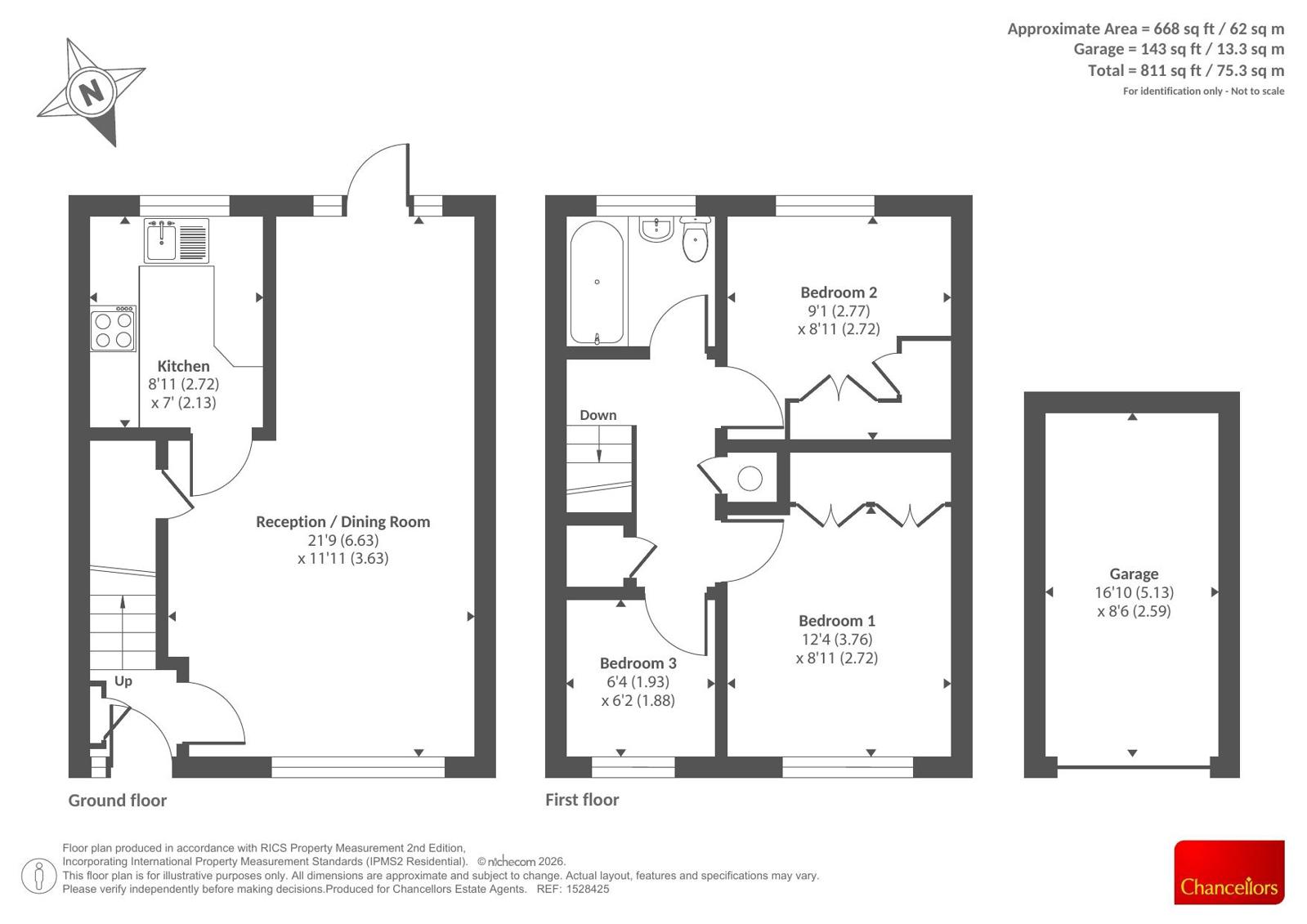 Christie Close, Surrey floorplan