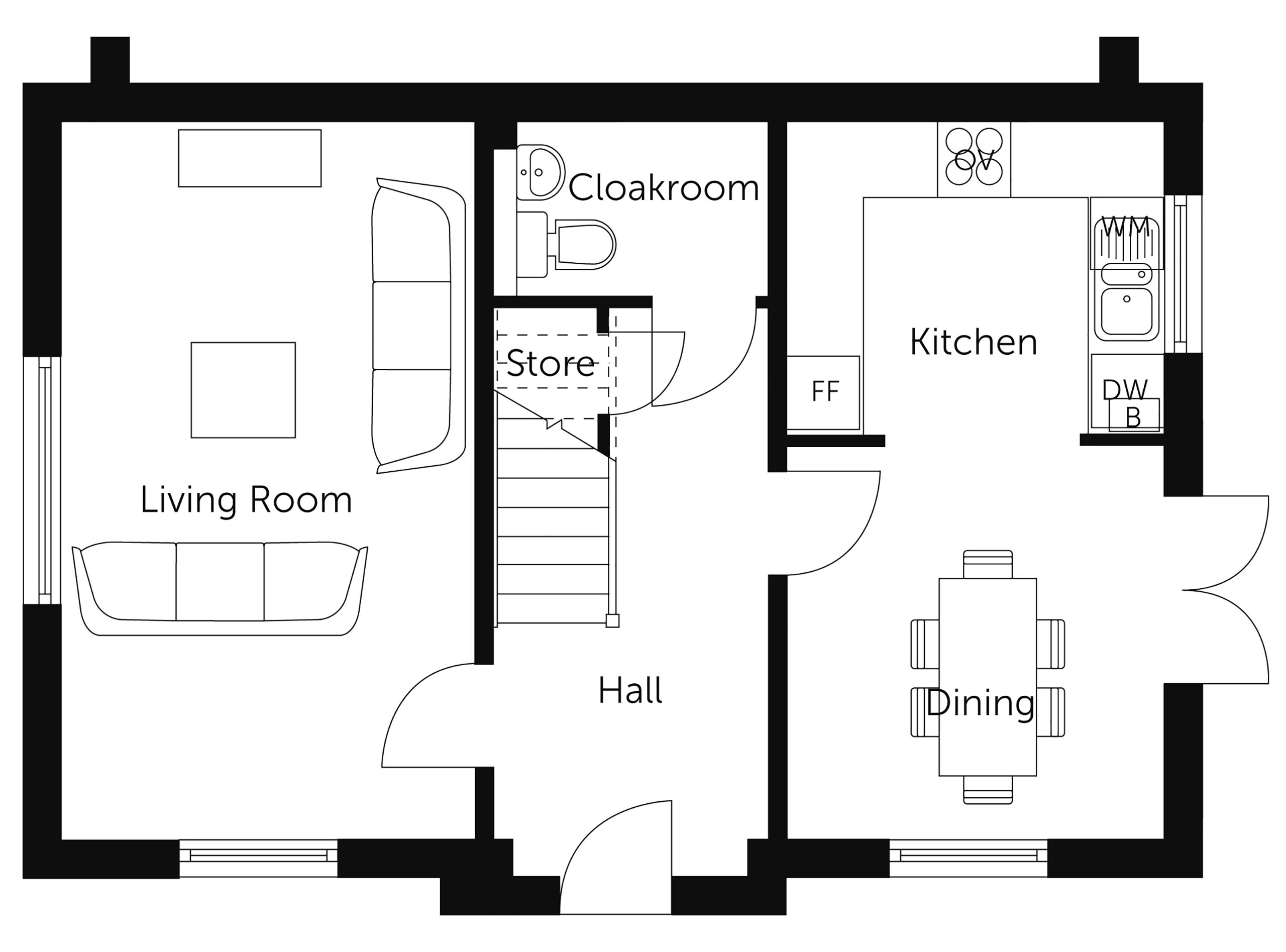 3 Bedrooms Detached house for sale in East Main Street, Broxburn EH52