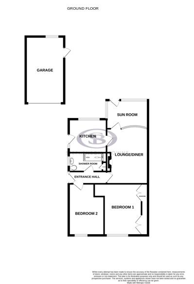 36, Redfern Road, Stone floorplan