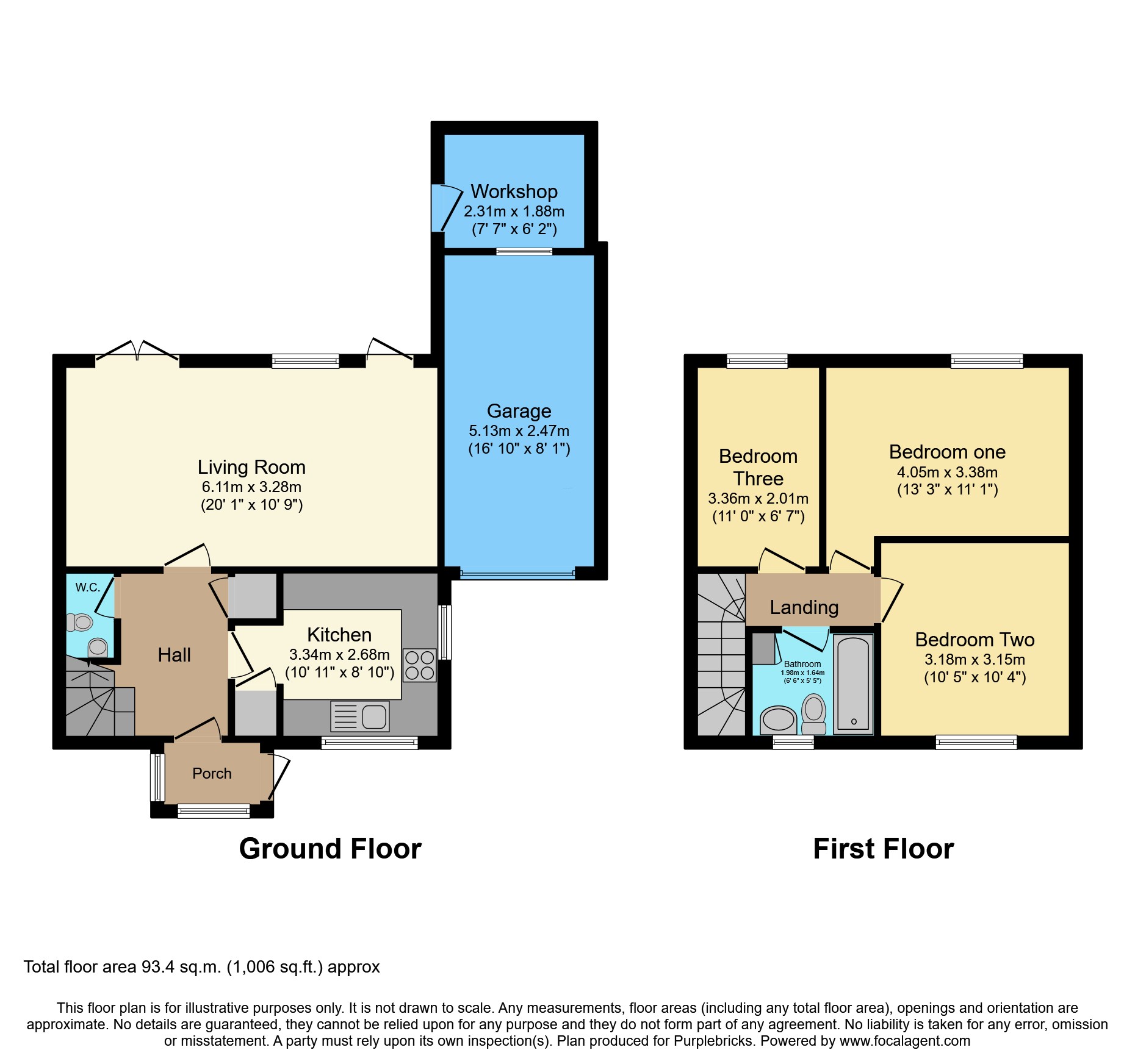 20, Mountbatten Drive, Carisbrooke, Newport floorplan