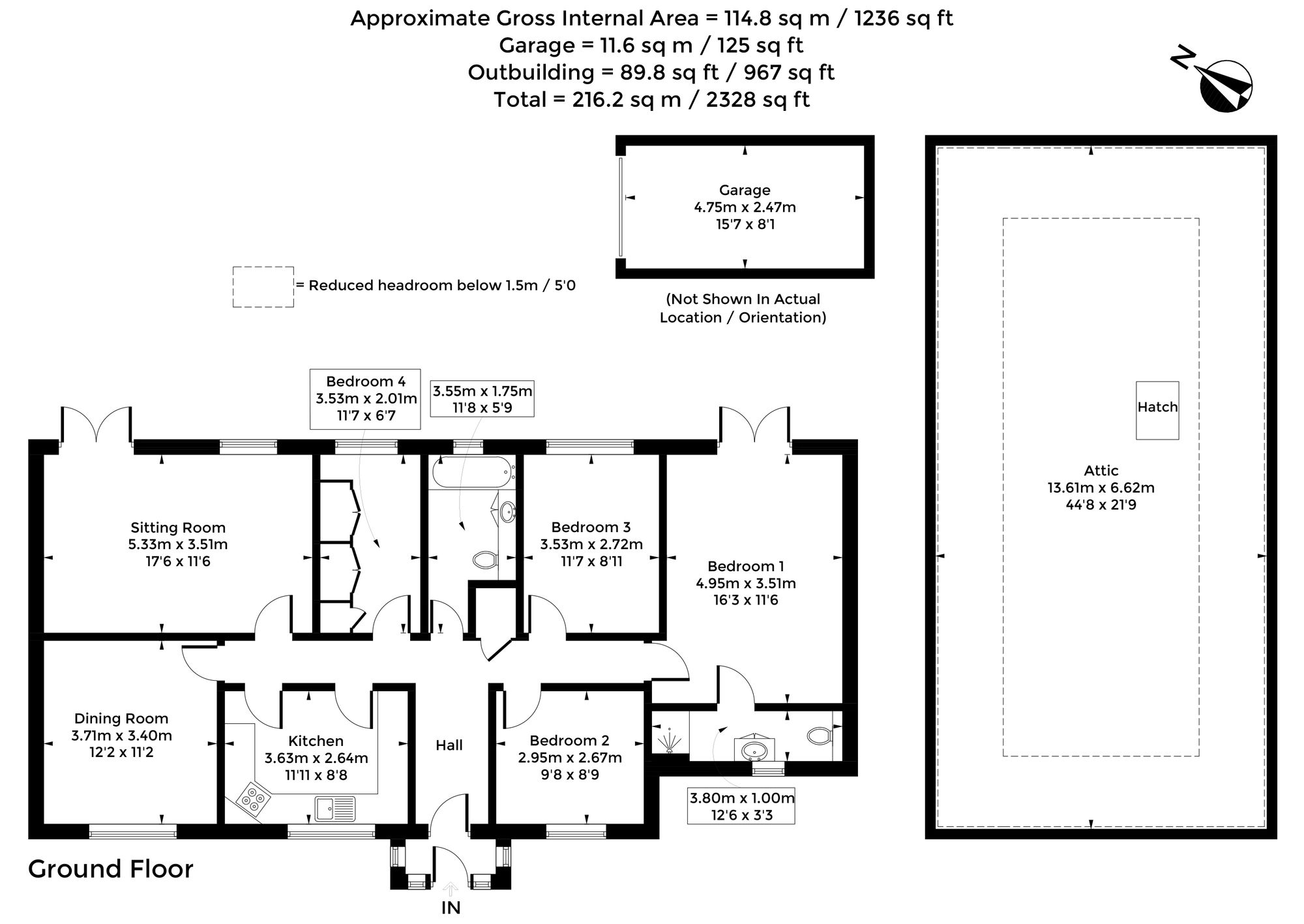 8 Rothafield Road, Oxford floorplan