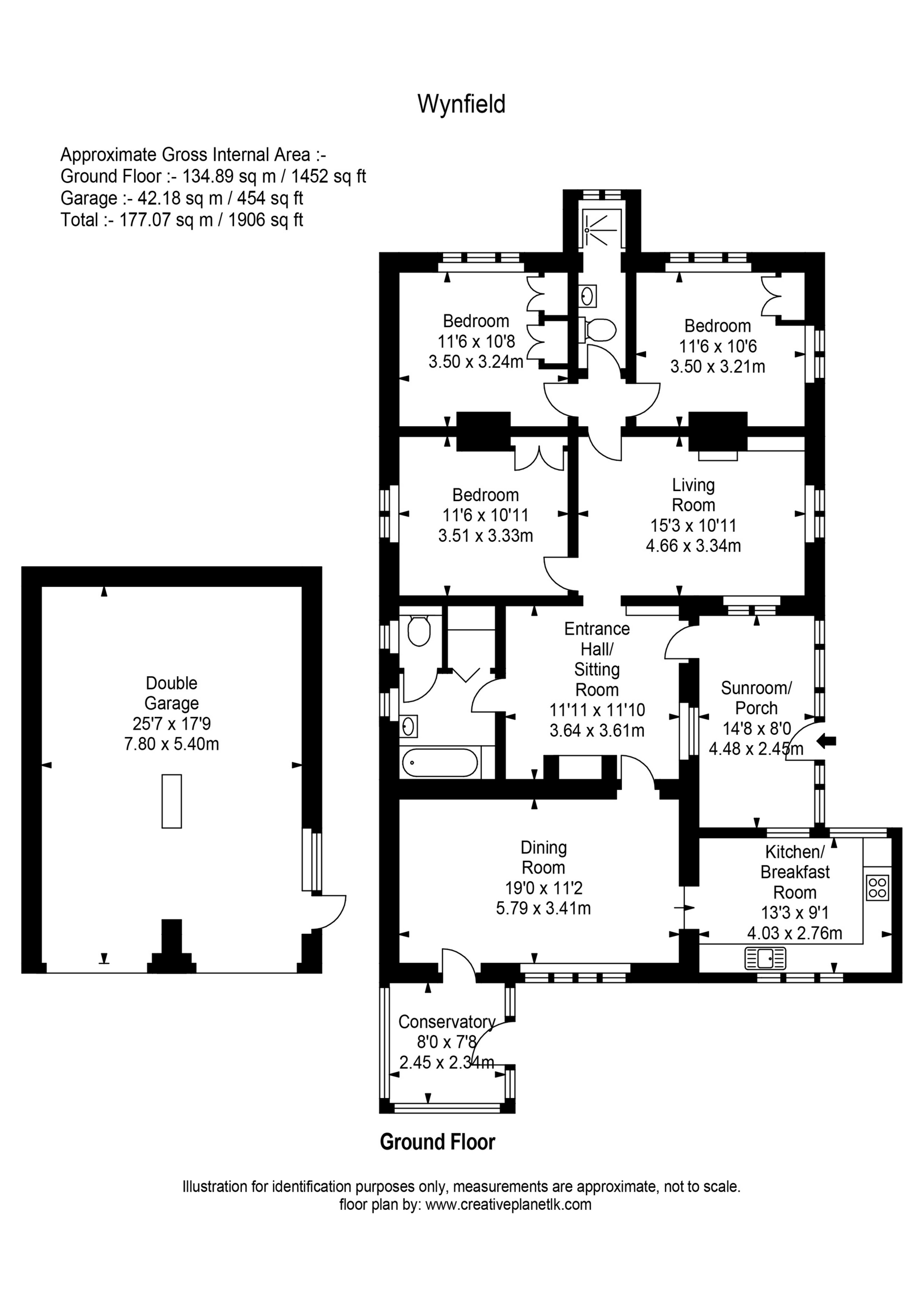 Wynfield, Canterbury Road, Ashford floorplan