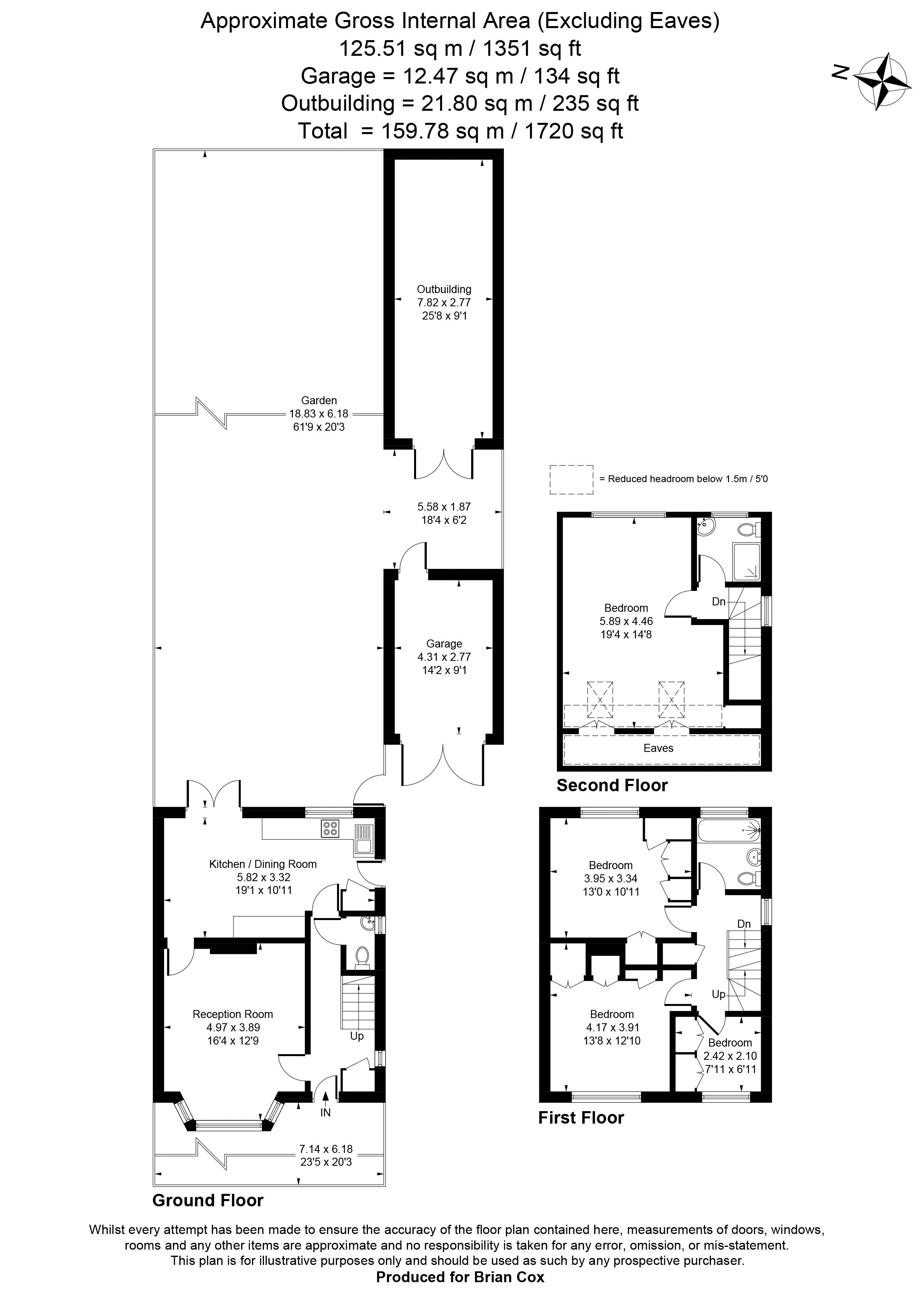 12, Rayners Crescent, Northolt floorplan