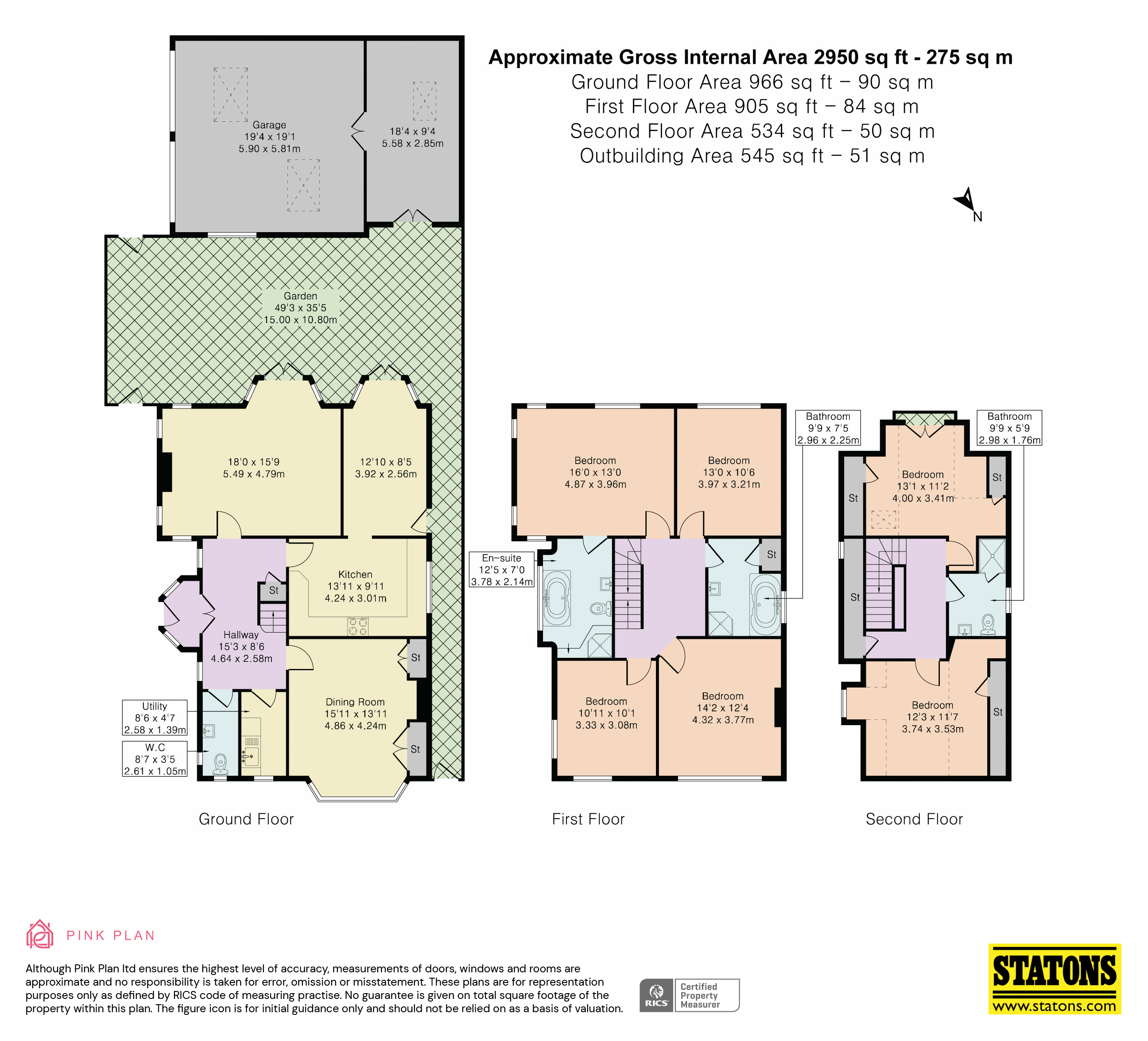 82, Park Avenue, Enfield floorplan