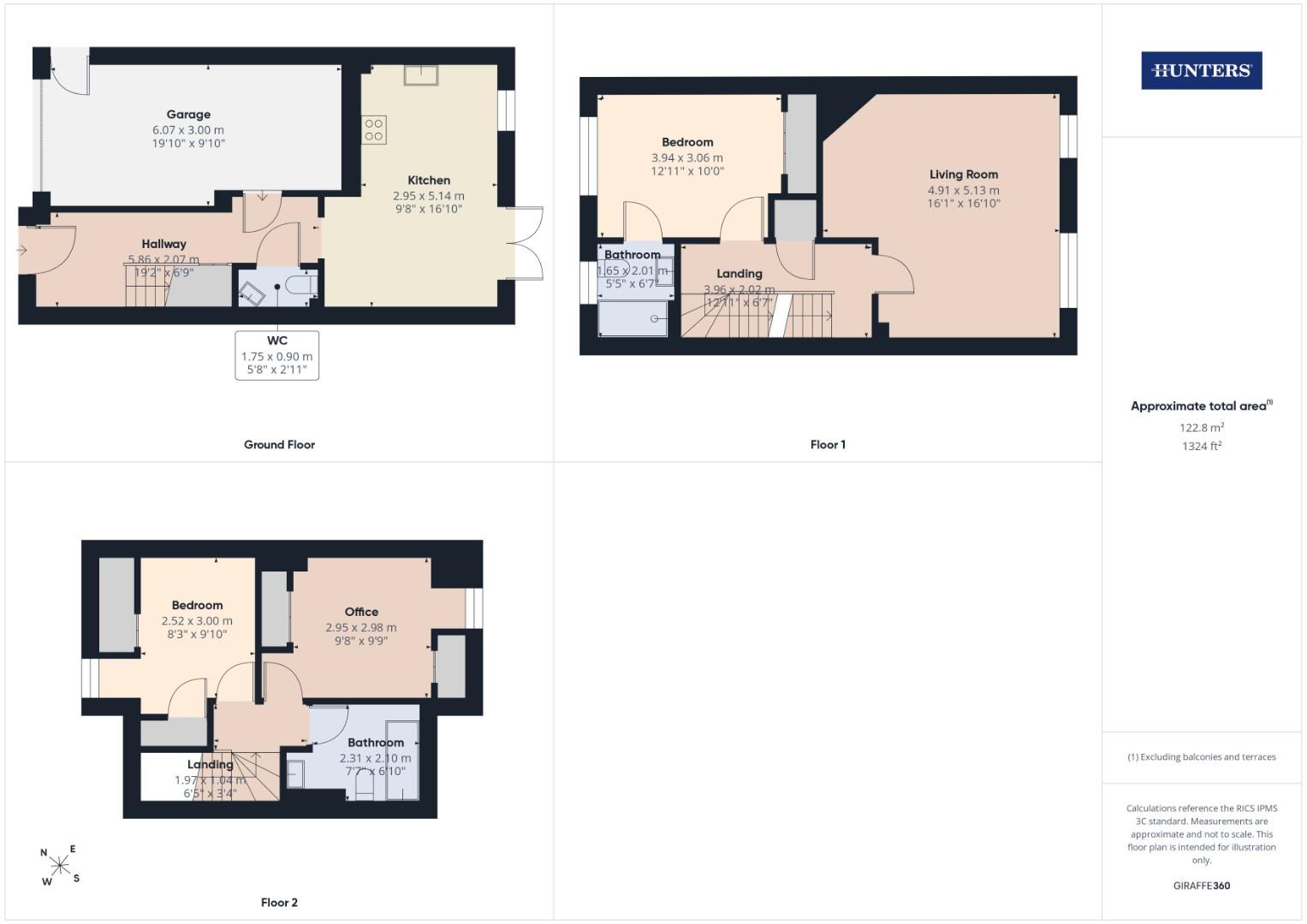 42, Marshall Square, Southampton floorplan