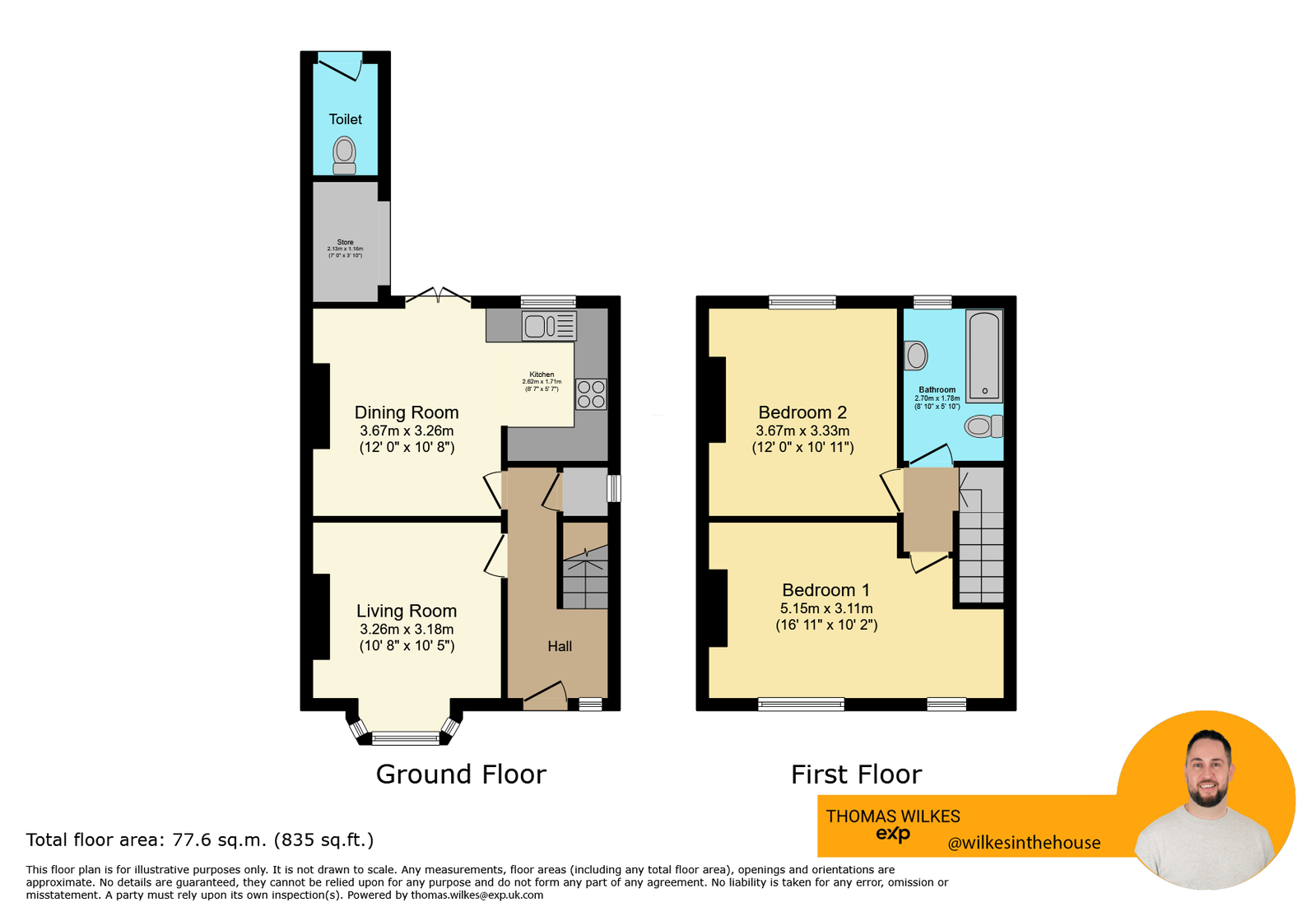 30, Wellington Avenue, Wolverhampton floorplan