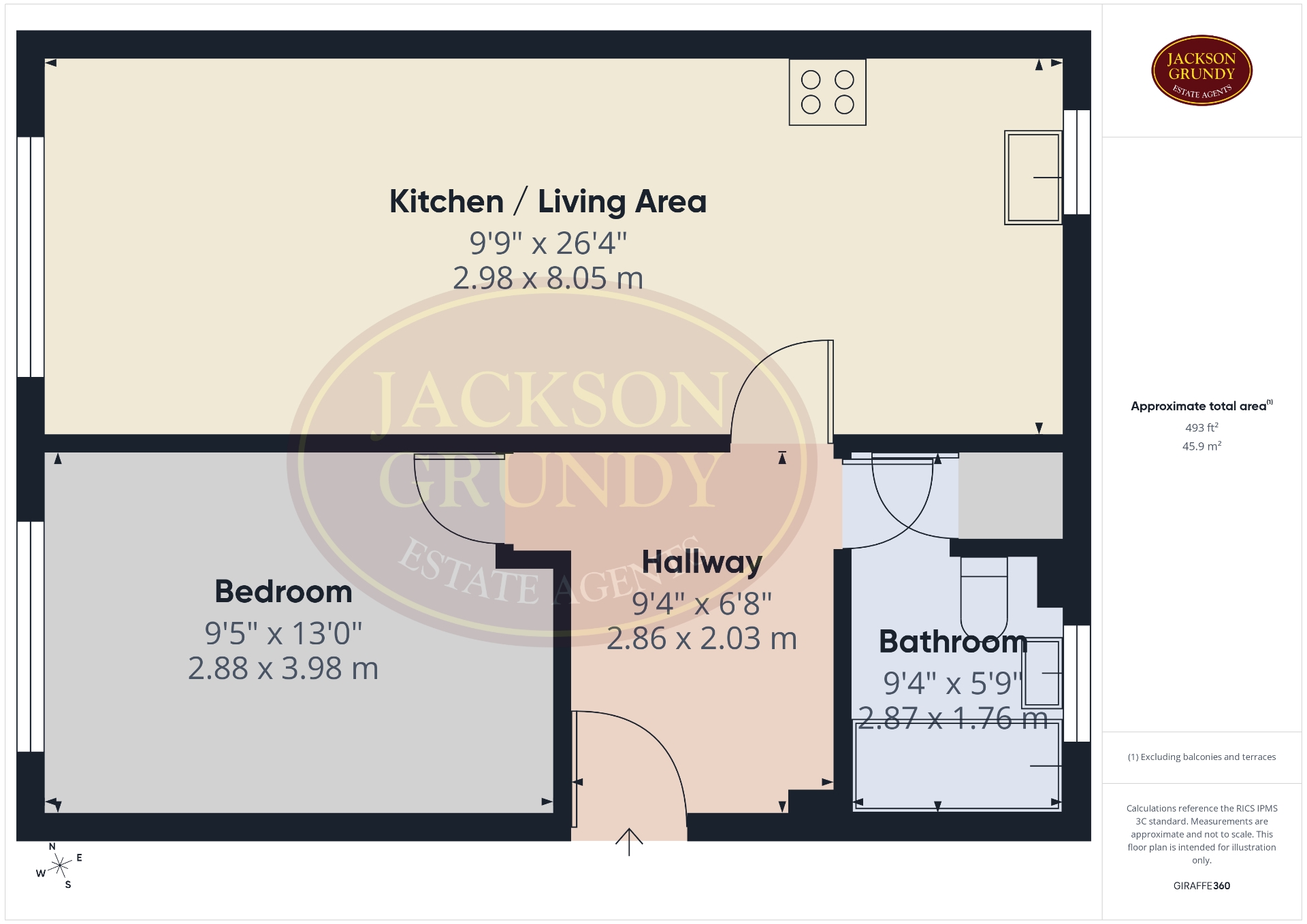 32, Spenfield Court, Northampton floorplan
