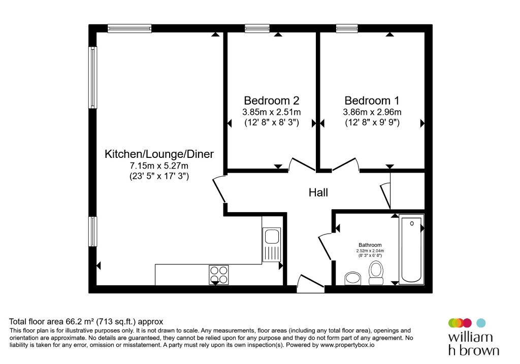 5, Charleston Terrace, Boston floorplan