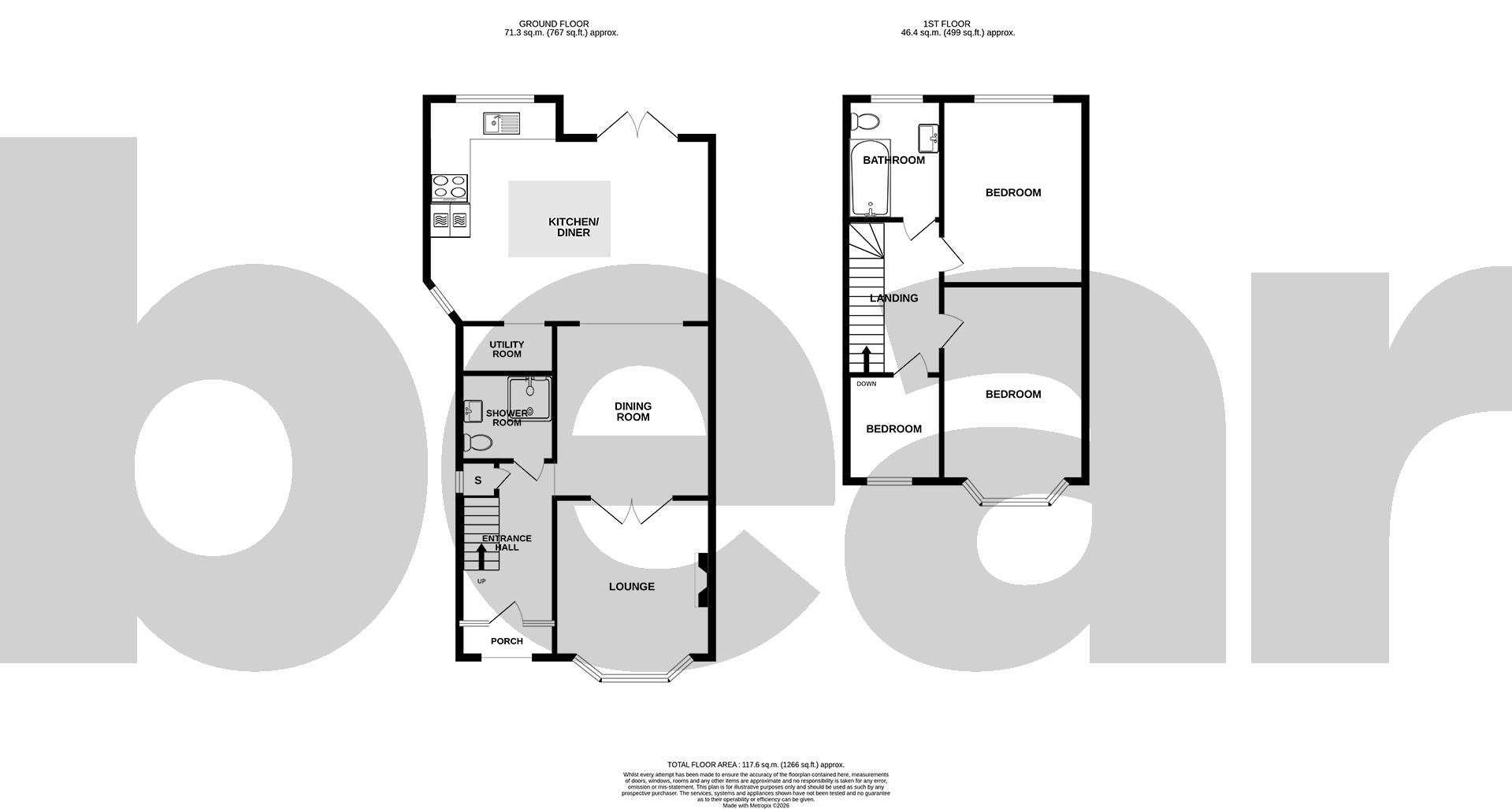 Park Avenue, Leigh-On-Sea floorplan