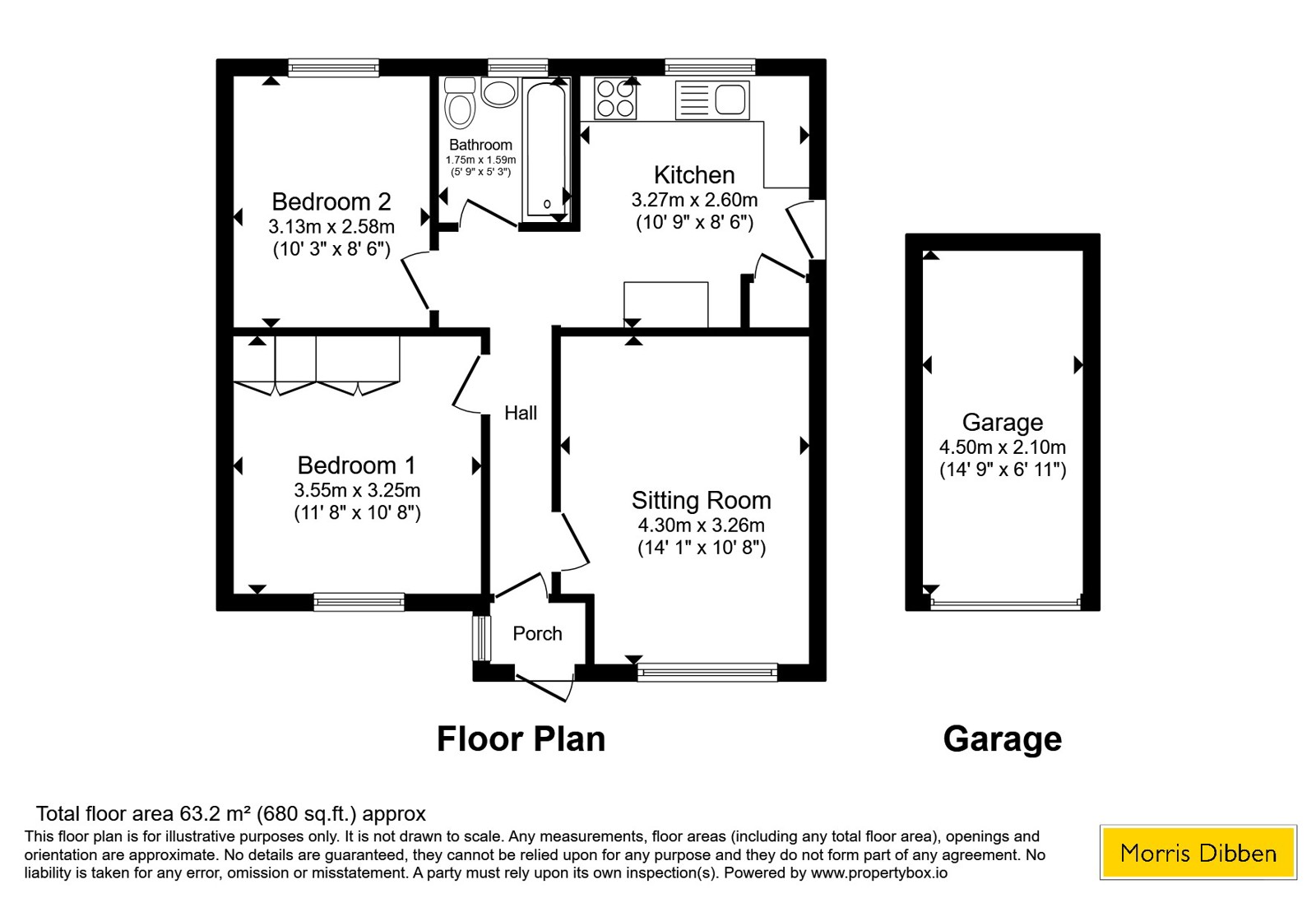37, Oakwood Road, Hampshire floorplan