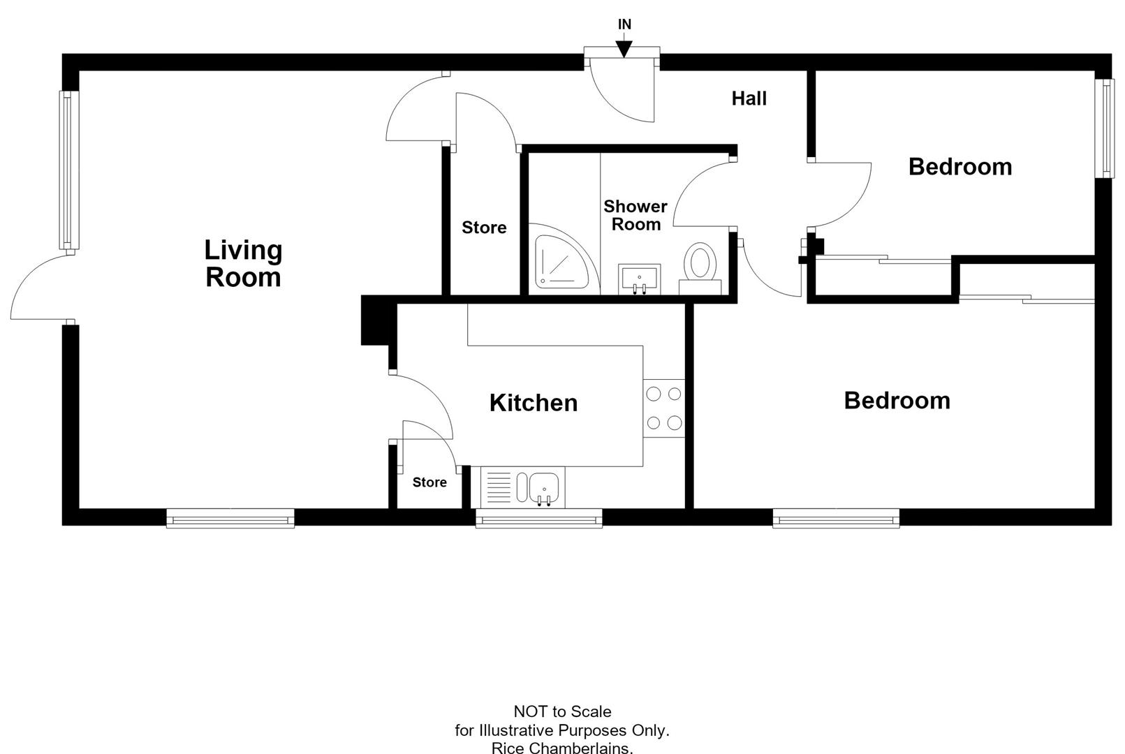 Flat 10, Stanley Court, Wake Green Park, Birmingham floorplan