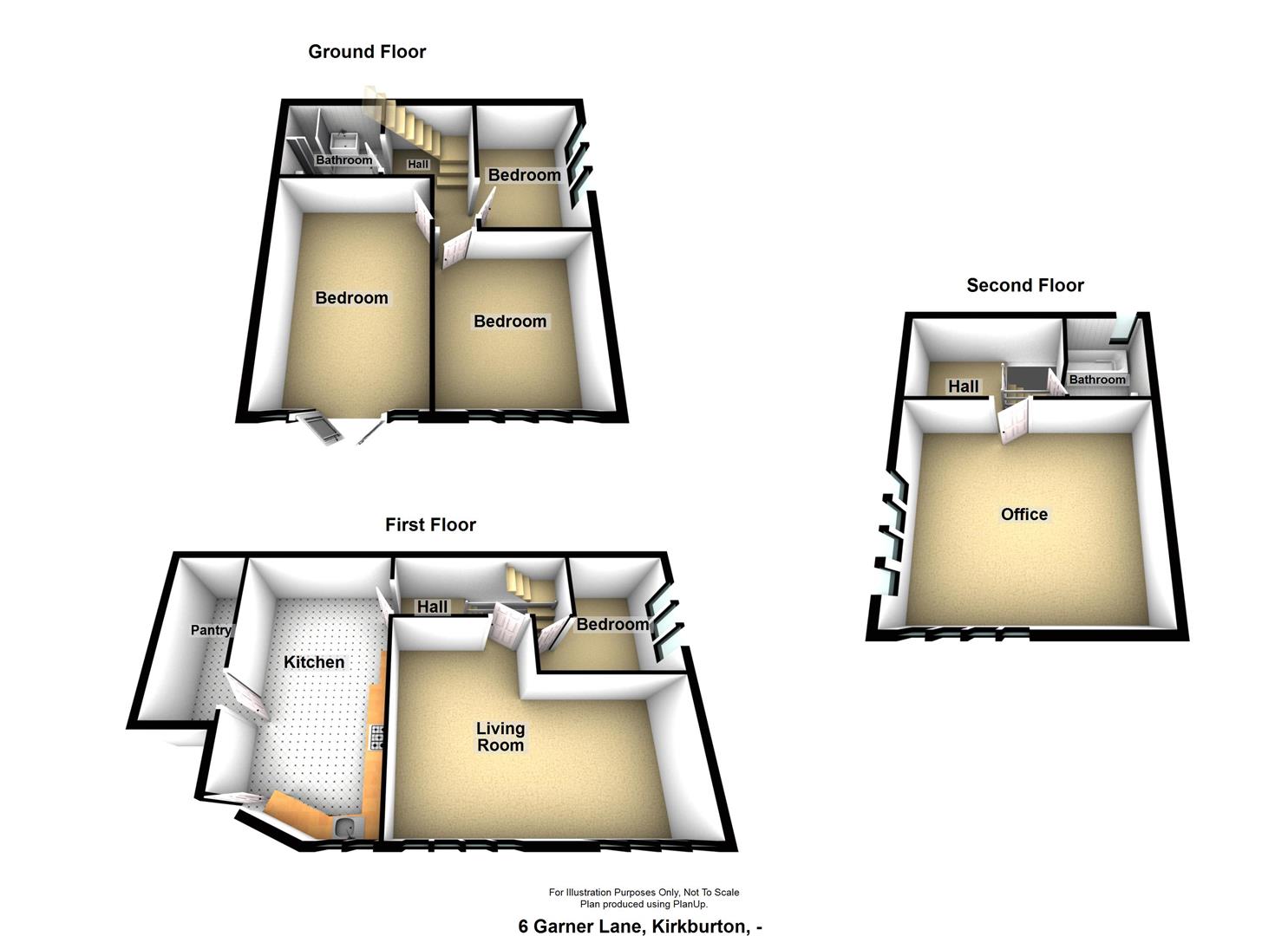 6, Garner Lane, Huddersfield floorplan