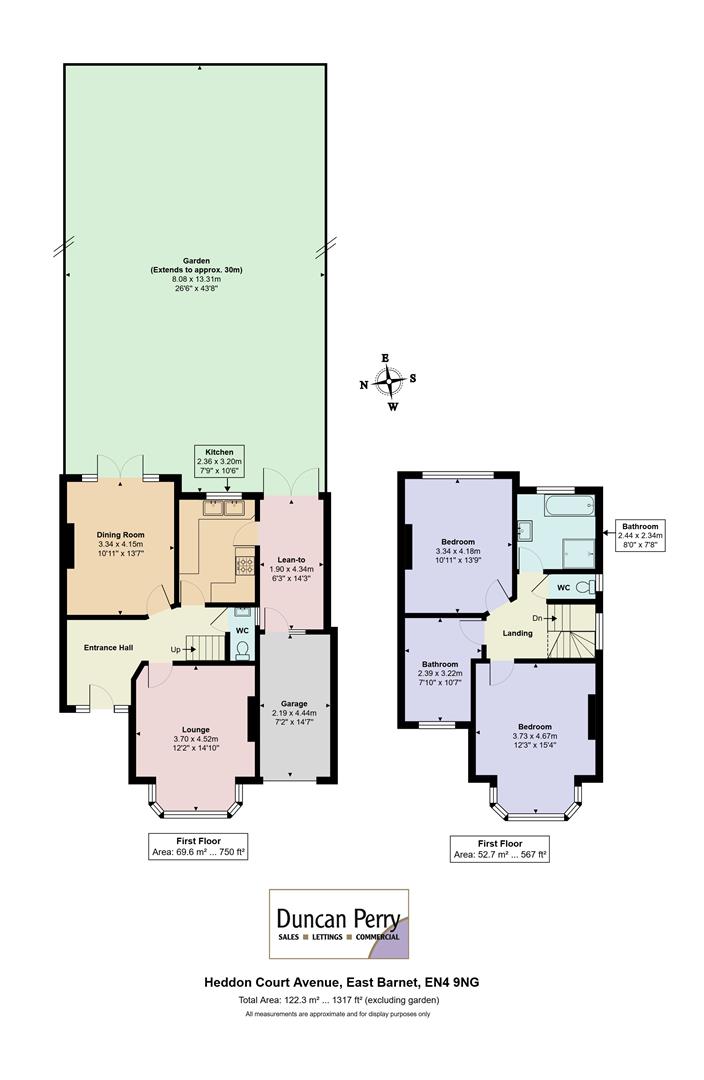 84, Heddon Court Avenue, Barnet floorplan