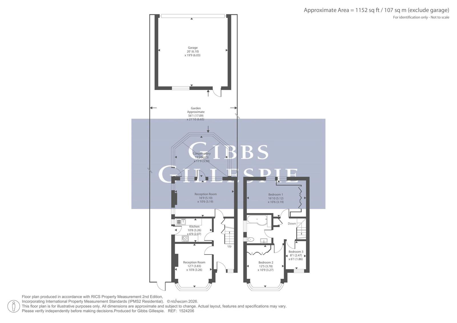 7, Lucas Avenue, Harrow floorplan