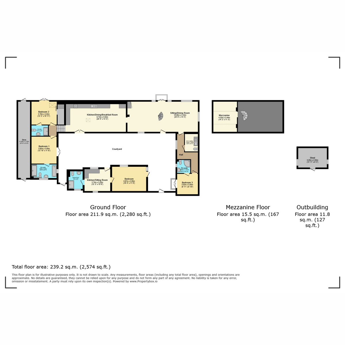 Horseshoe Barn, Bullocks Farm Lane, High Wycombe floorplan
