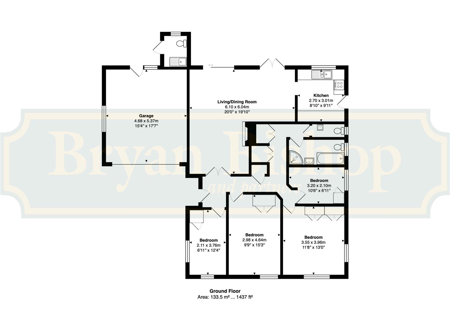 1A, Heath Road, Welwyn floorplan