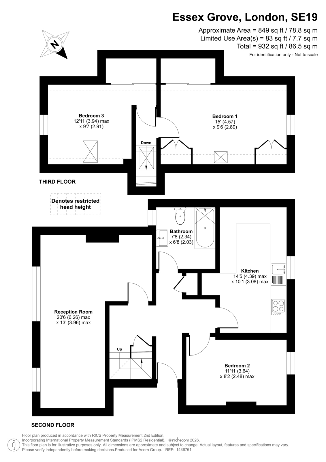 7c, Essex Grove, London floorplan
