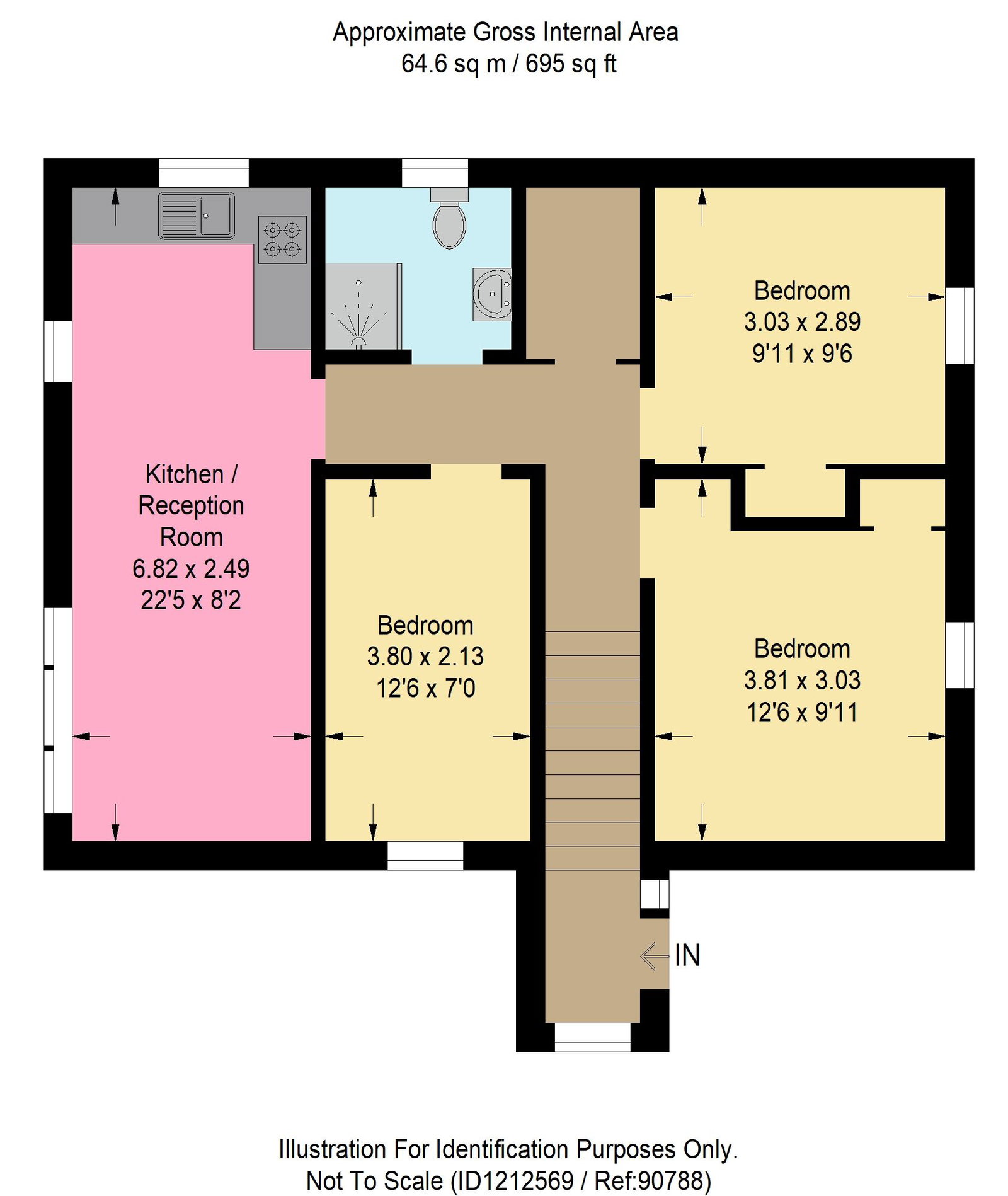 6, Briardene, Falkirk floorplan