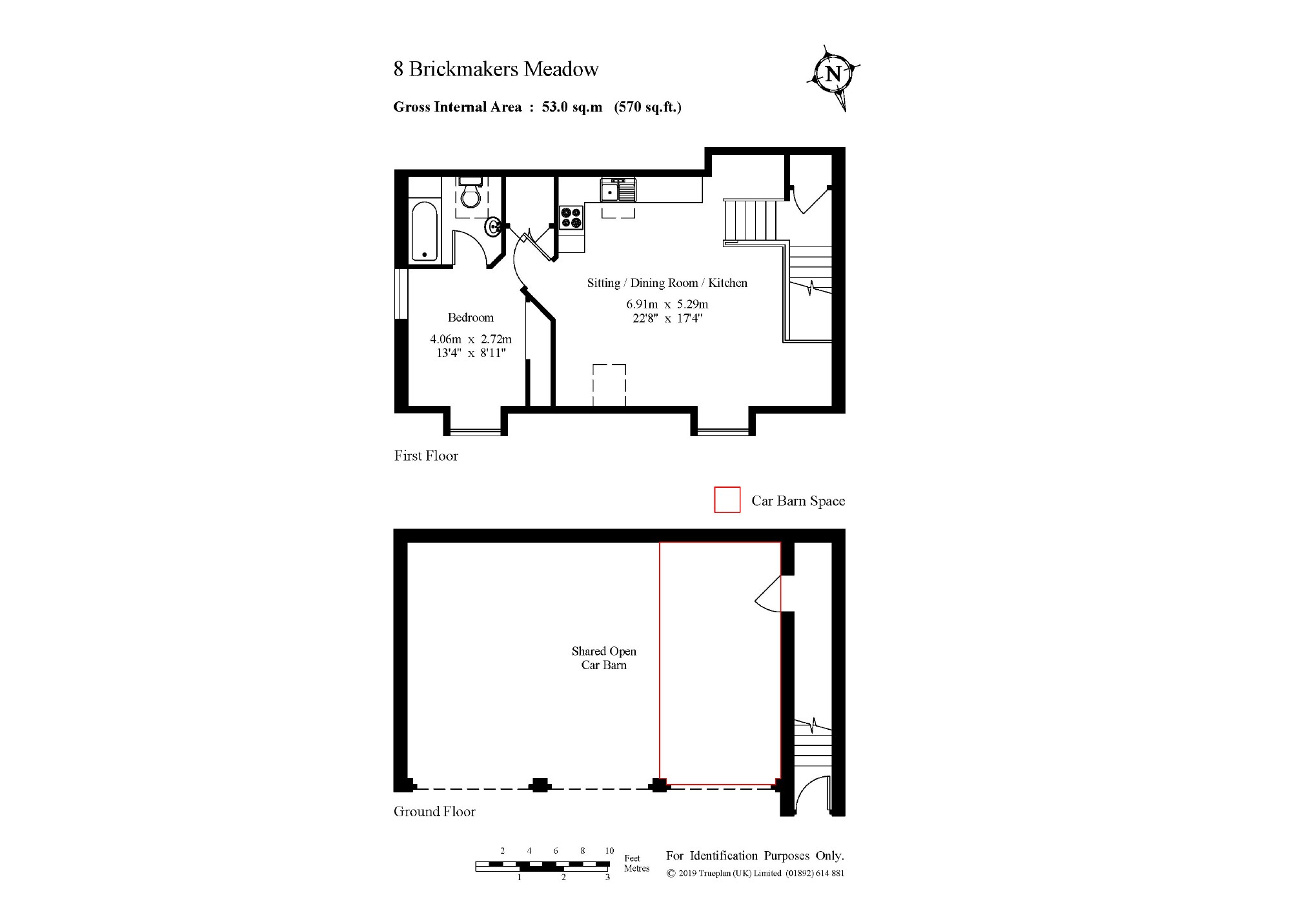 1 Bedrooms Flat for sale in Brickmakers Meadows, Platt, Sevenoaks TN15