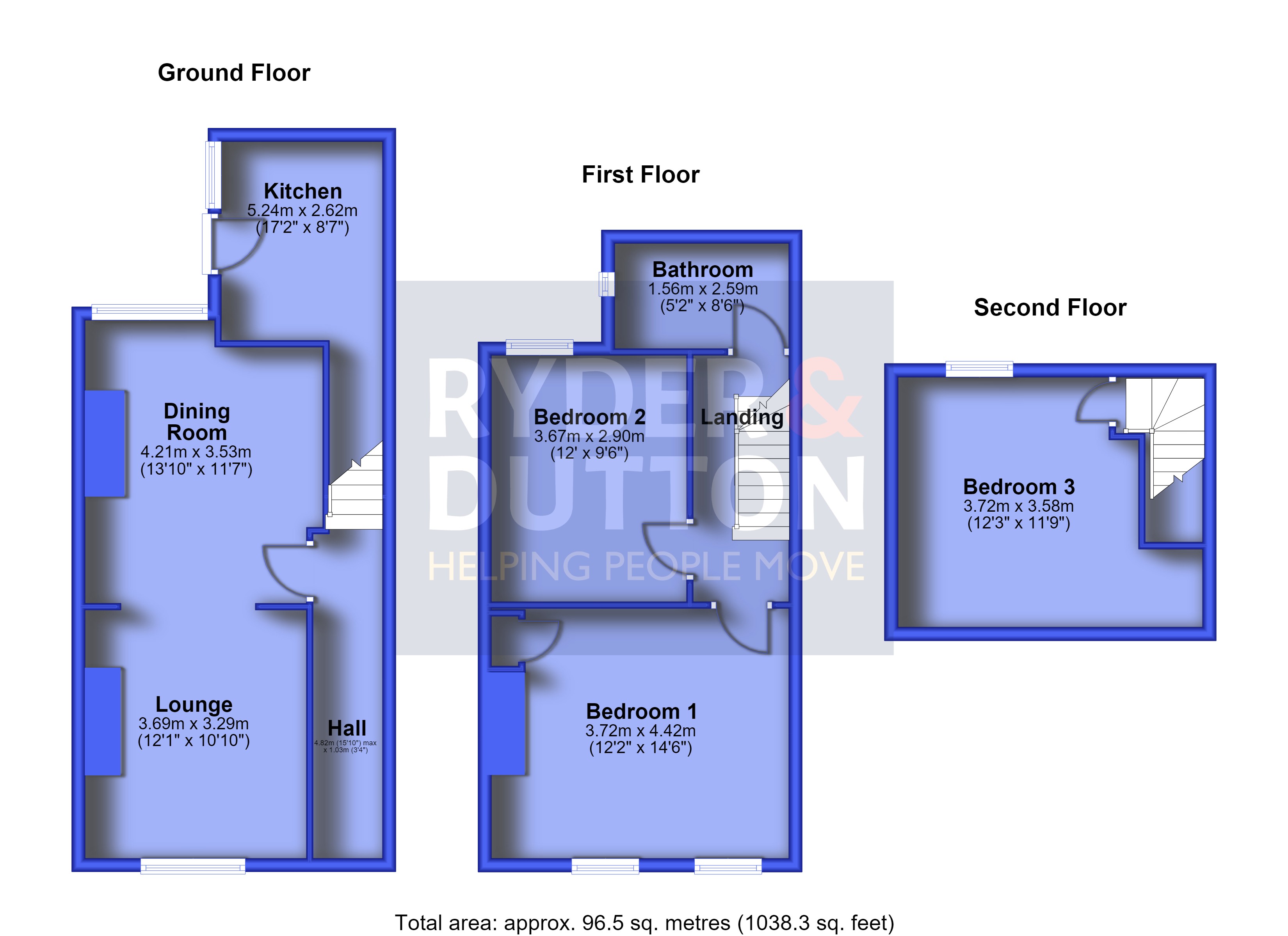 19, Baywood Street, Manchester floorplan