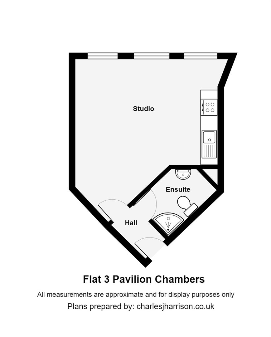 Flat 3, Pavilion Chambers, St. Neots floorplan