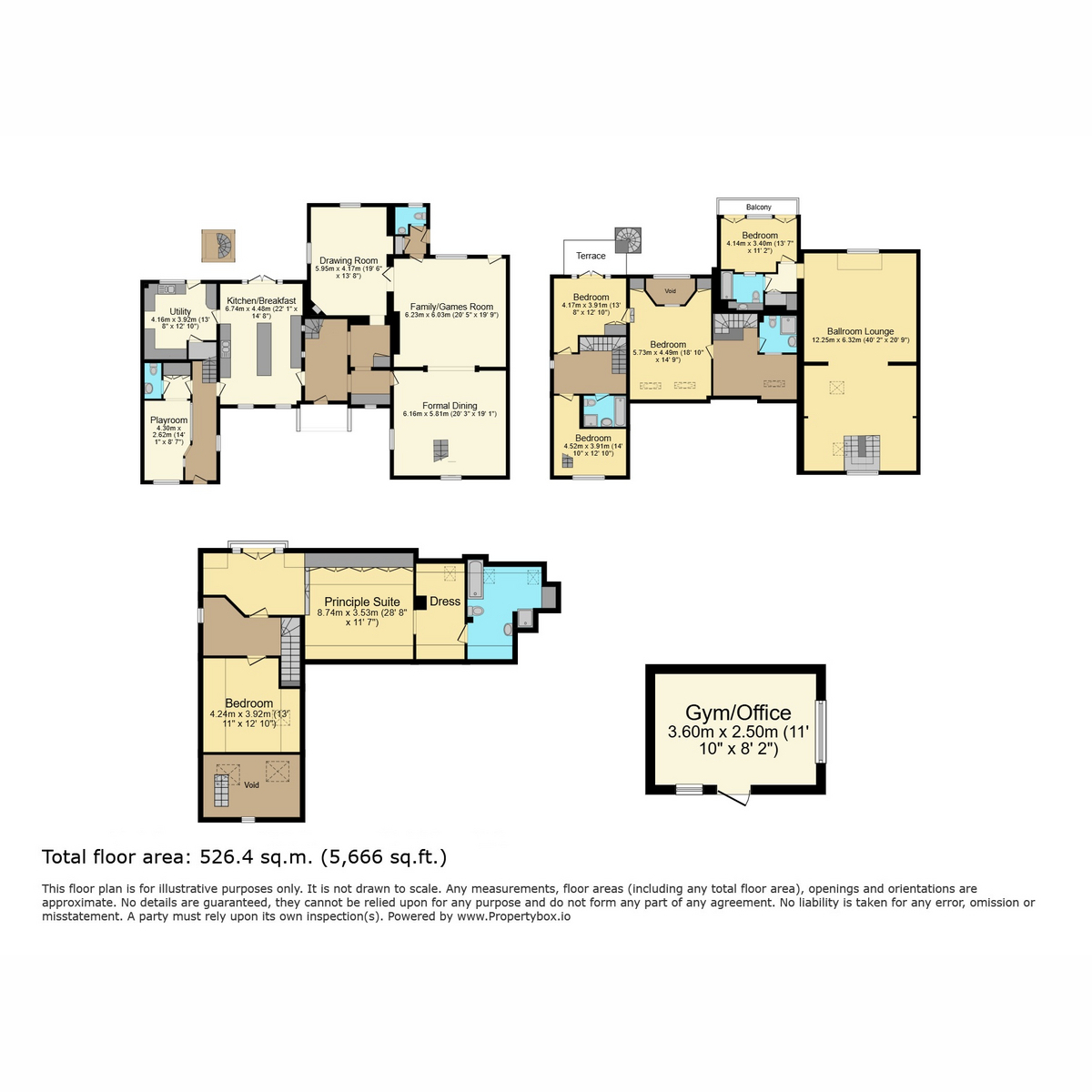 The Old School, Old Road, Stratford-upon-Avon floorplan