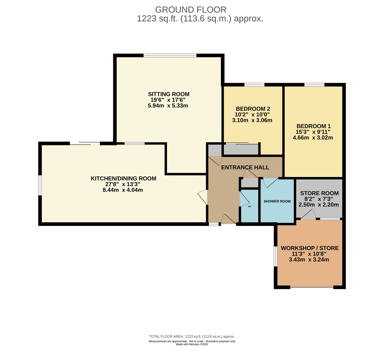 1, Venator Place, Wimborne floorplan
