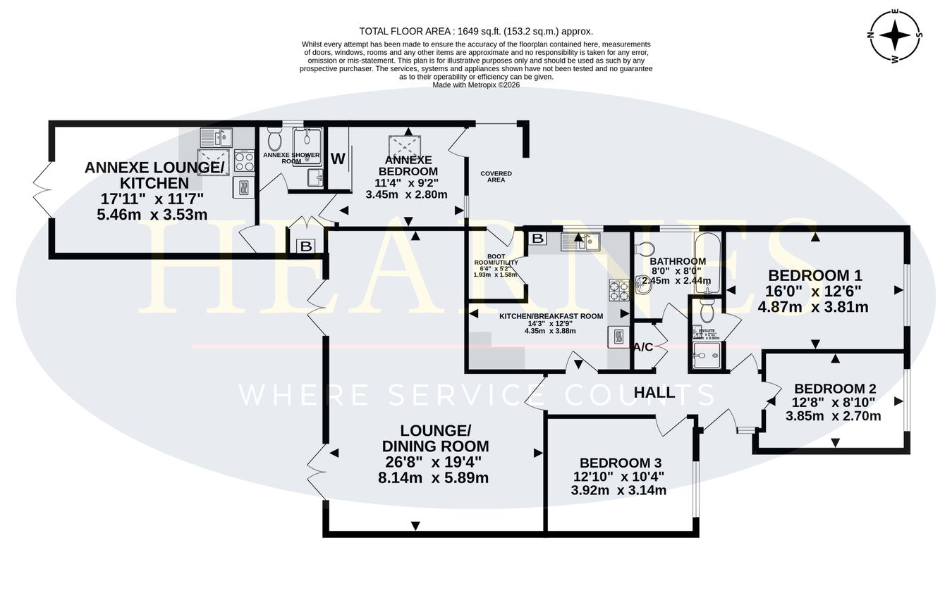20, Leeson Drive, Ferndown floorplan