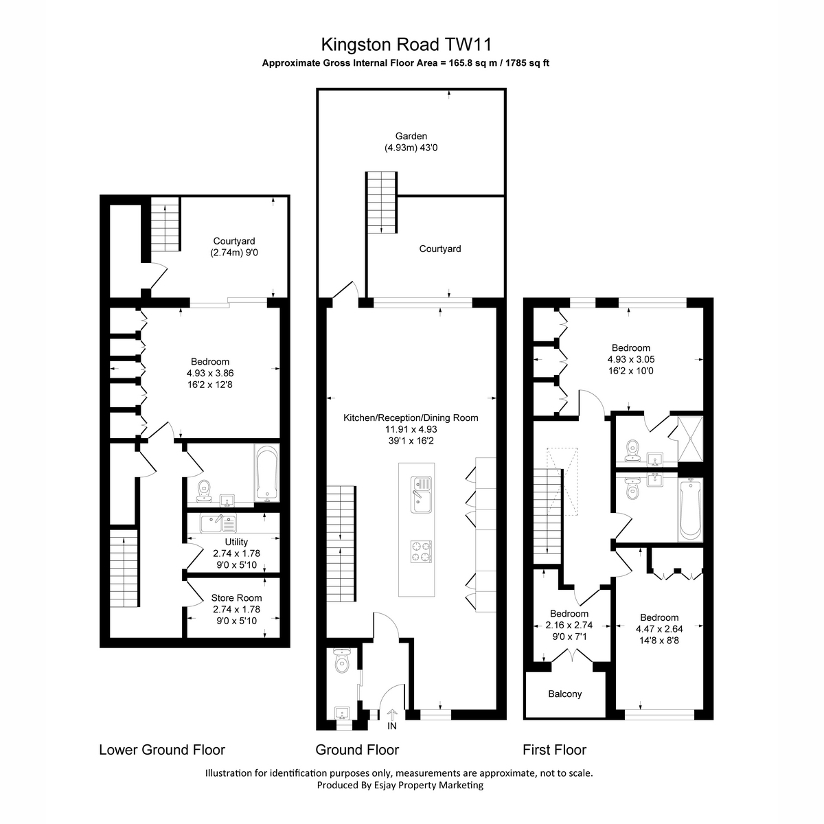 218a, Kingston Road, Teddington floorplan