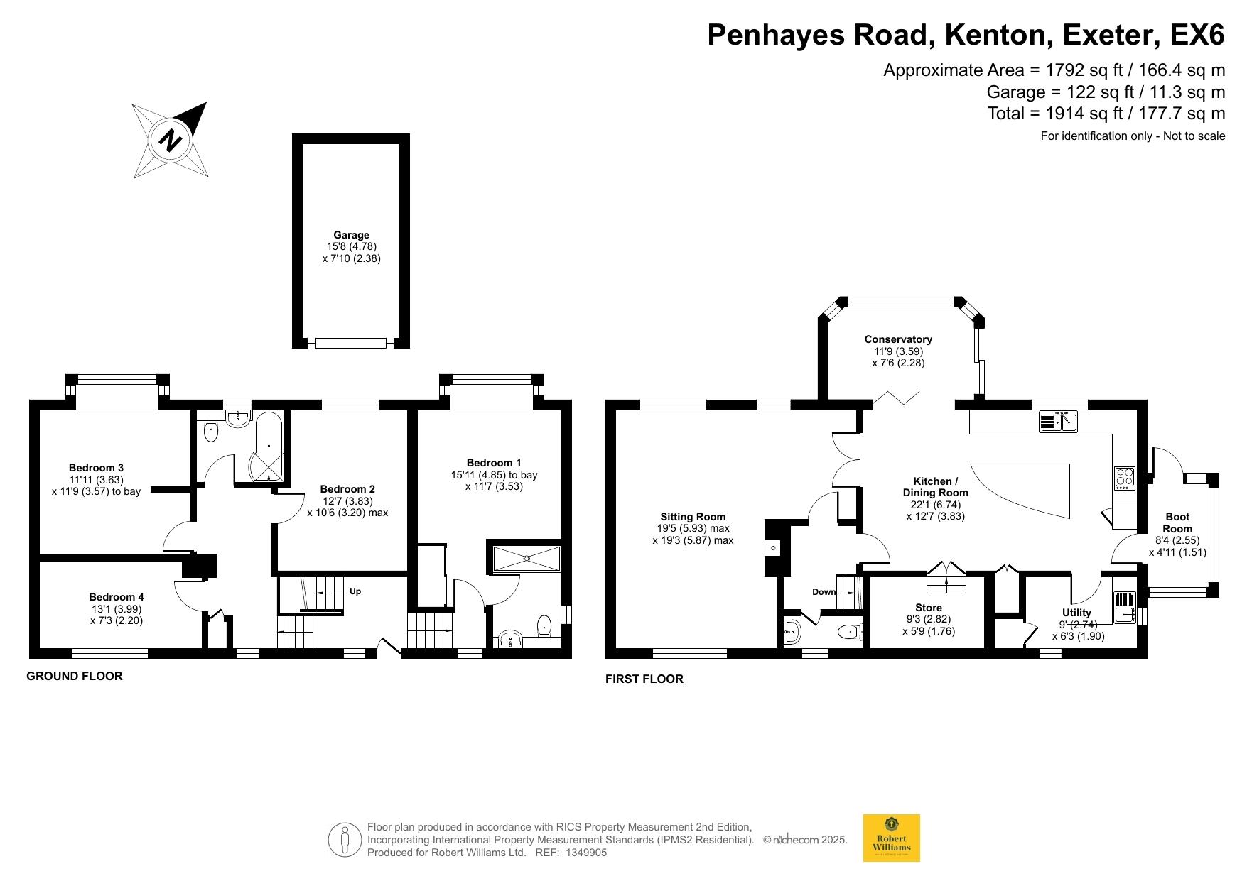 28, Penhayes Road, Exeter floorplan