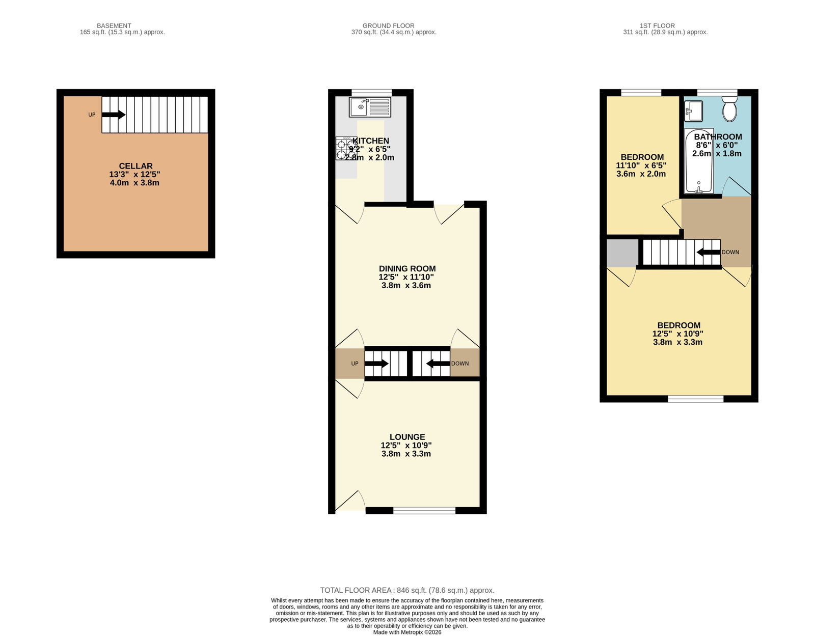 45, Duchy Street, Stockport floorplan