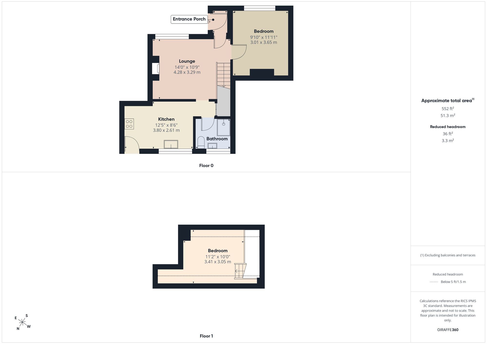 152 High Road, Grays floorplan