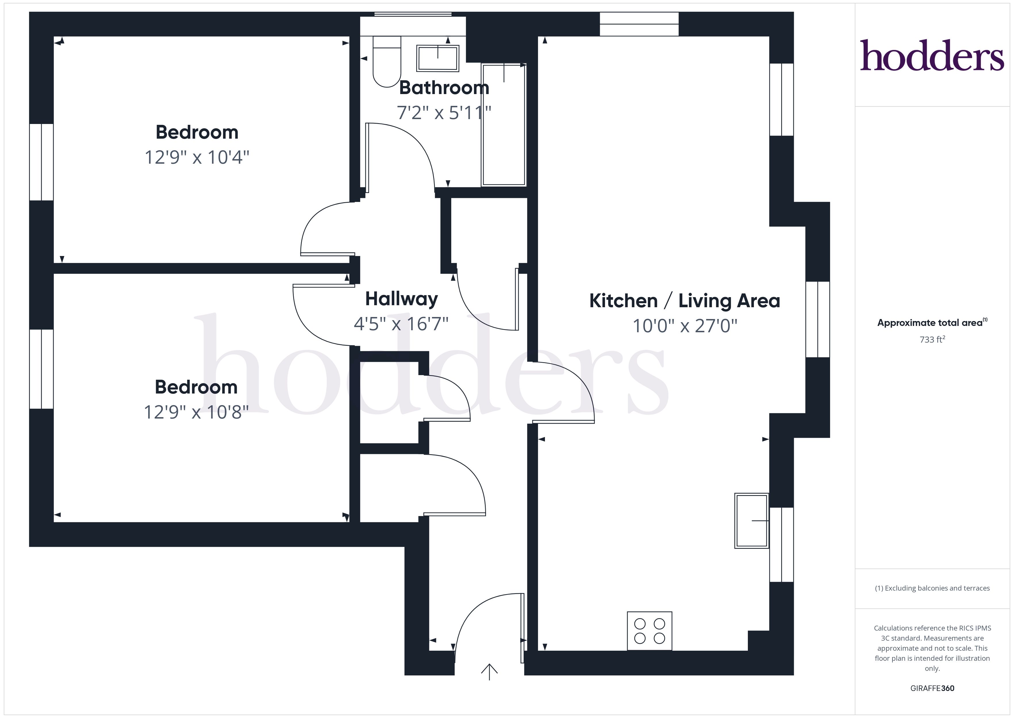 Flat 19, Burlington House,, Firefly Road, Longcross floorplan