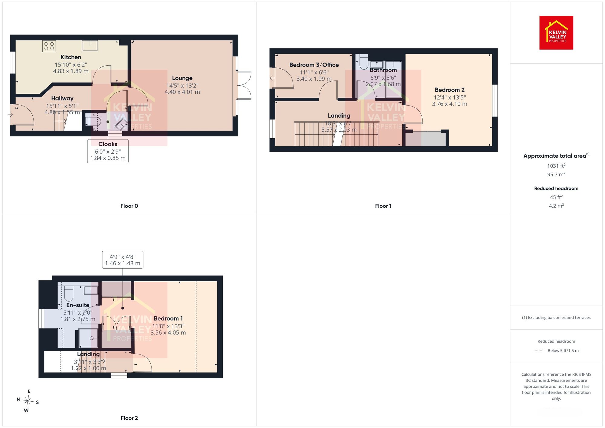 19 Papstone Place, Glasgow floorplan