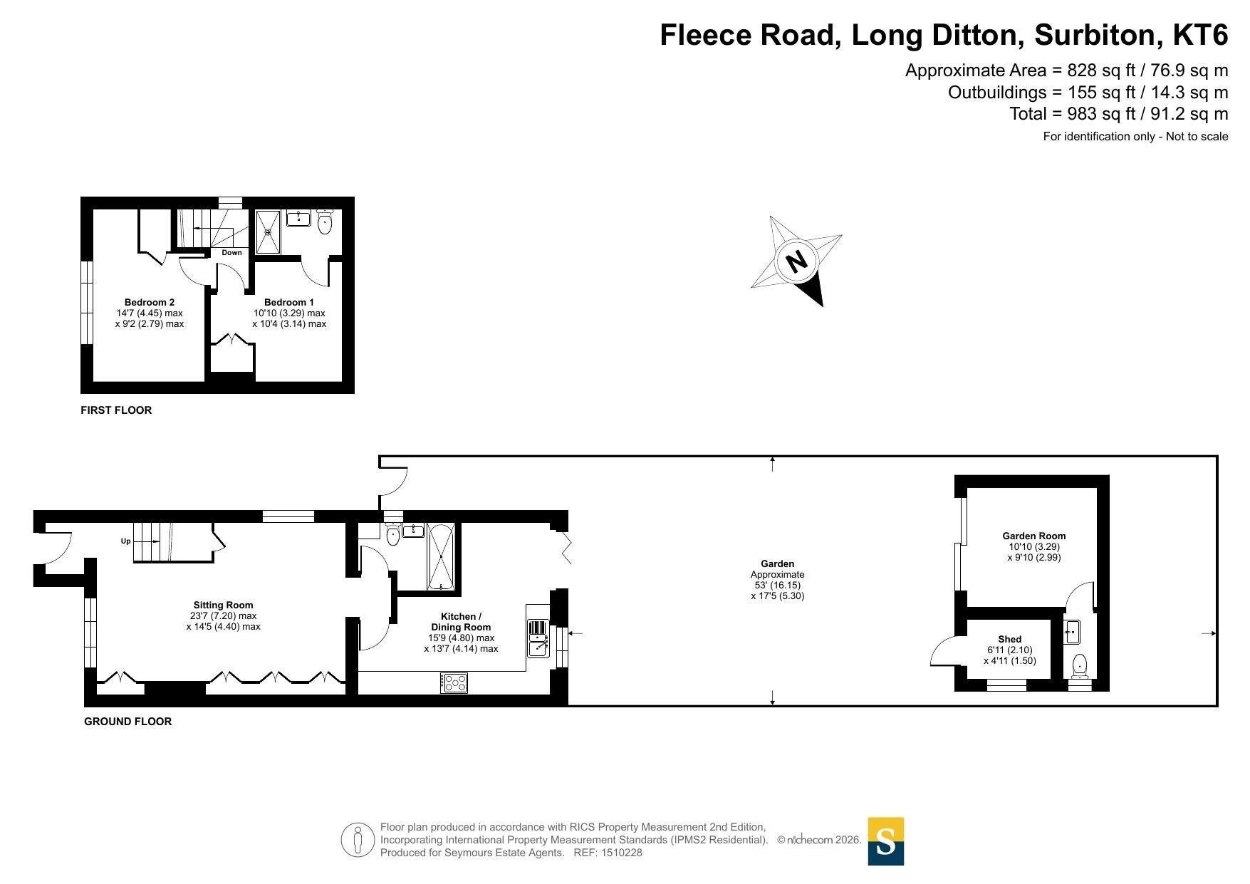 40, Fleece Road, Surbiton floorplan
