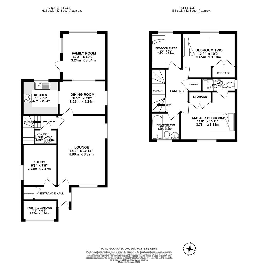 16, Windflower Drive, Leyland floorplan