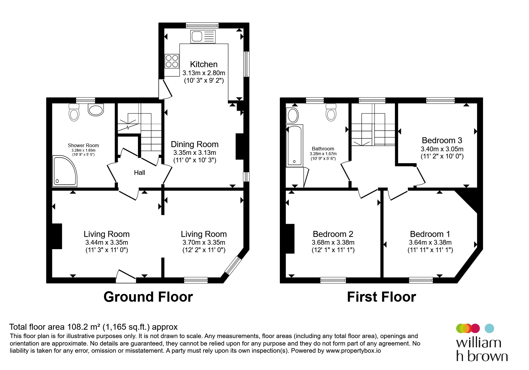 9, Chewton Street, Nottingham floorplan