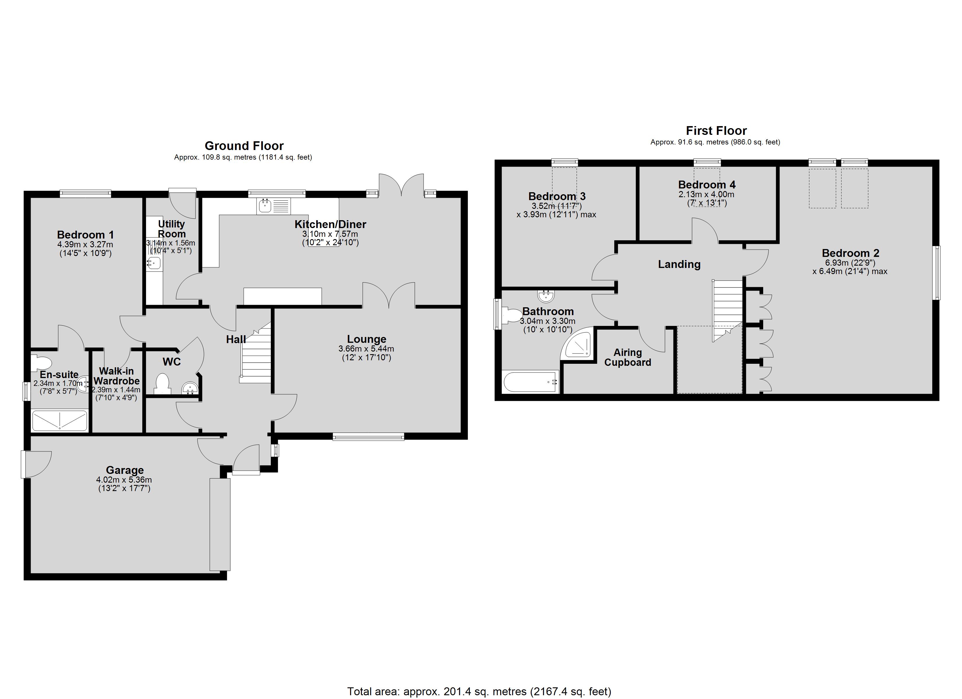 5, Honey Pot Close, Lincoln floorplan