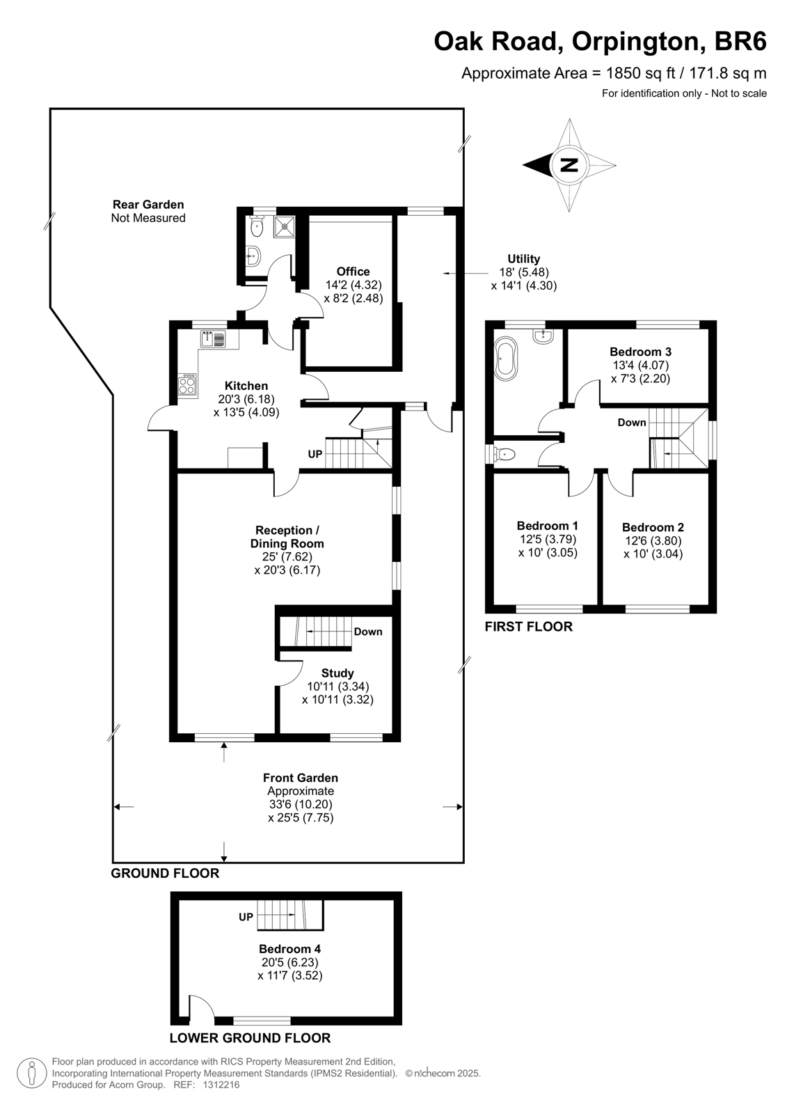 2, Oak Road, Orpington floorplan