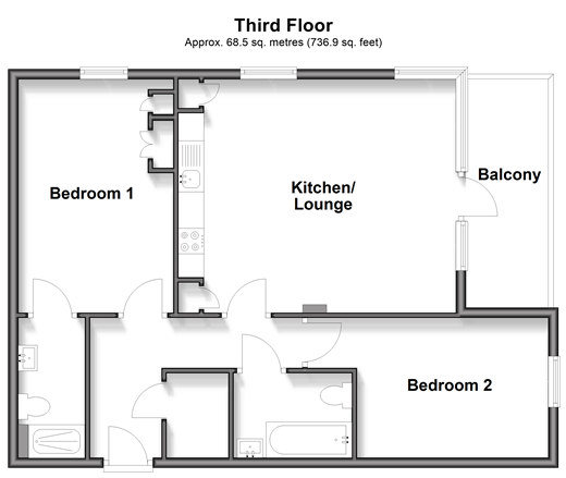 The Causeway Goring-By-Sea, Worthing floorplan
