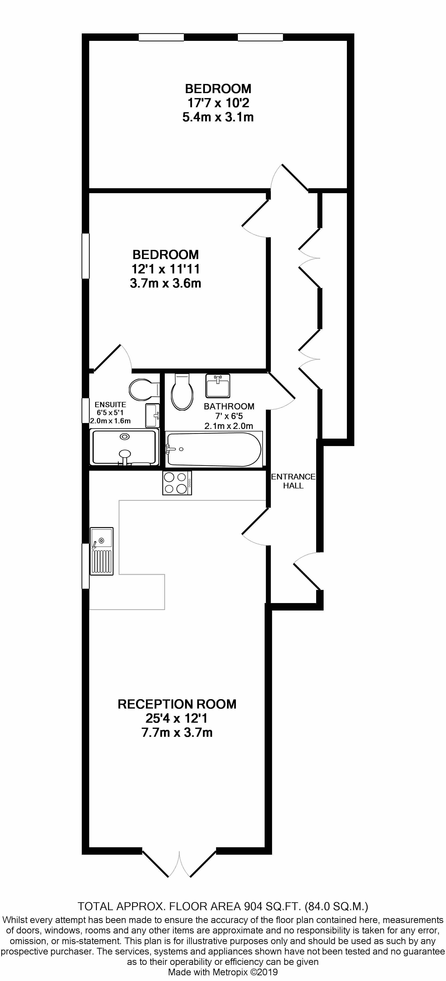 2 Bedrooms Flat for sale in Coombe Road, Croydon CR0