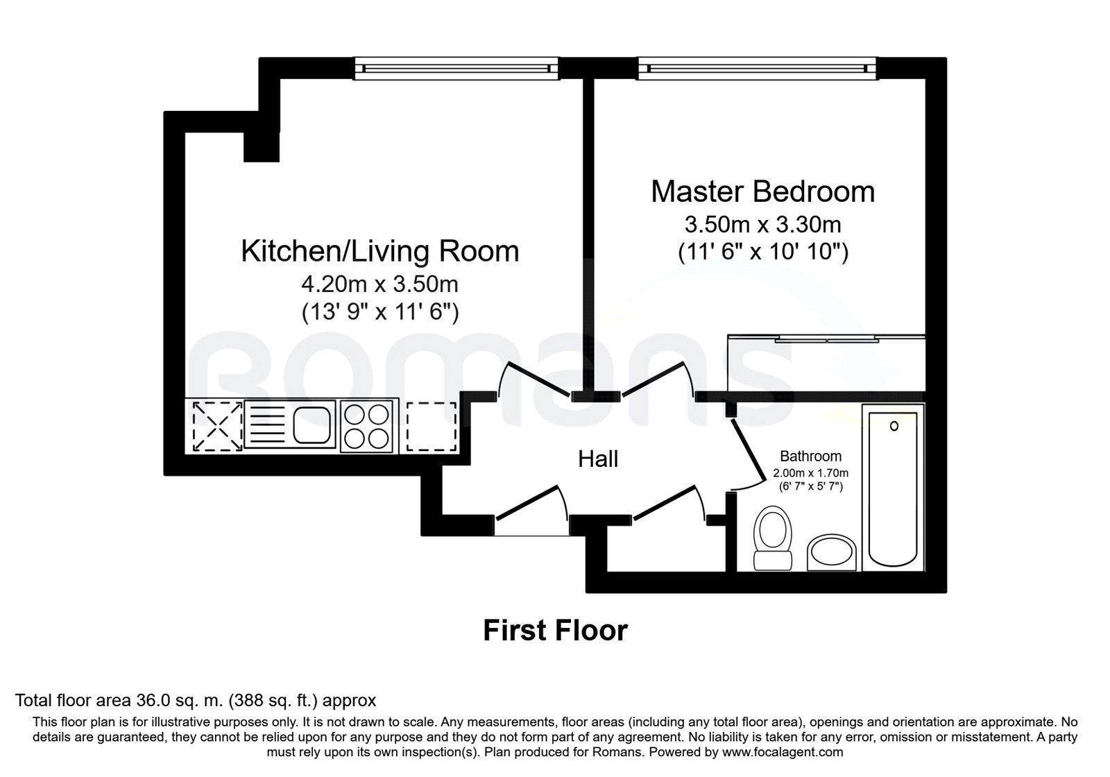 3 Swift House,, Market Place, Berkshire floorplan