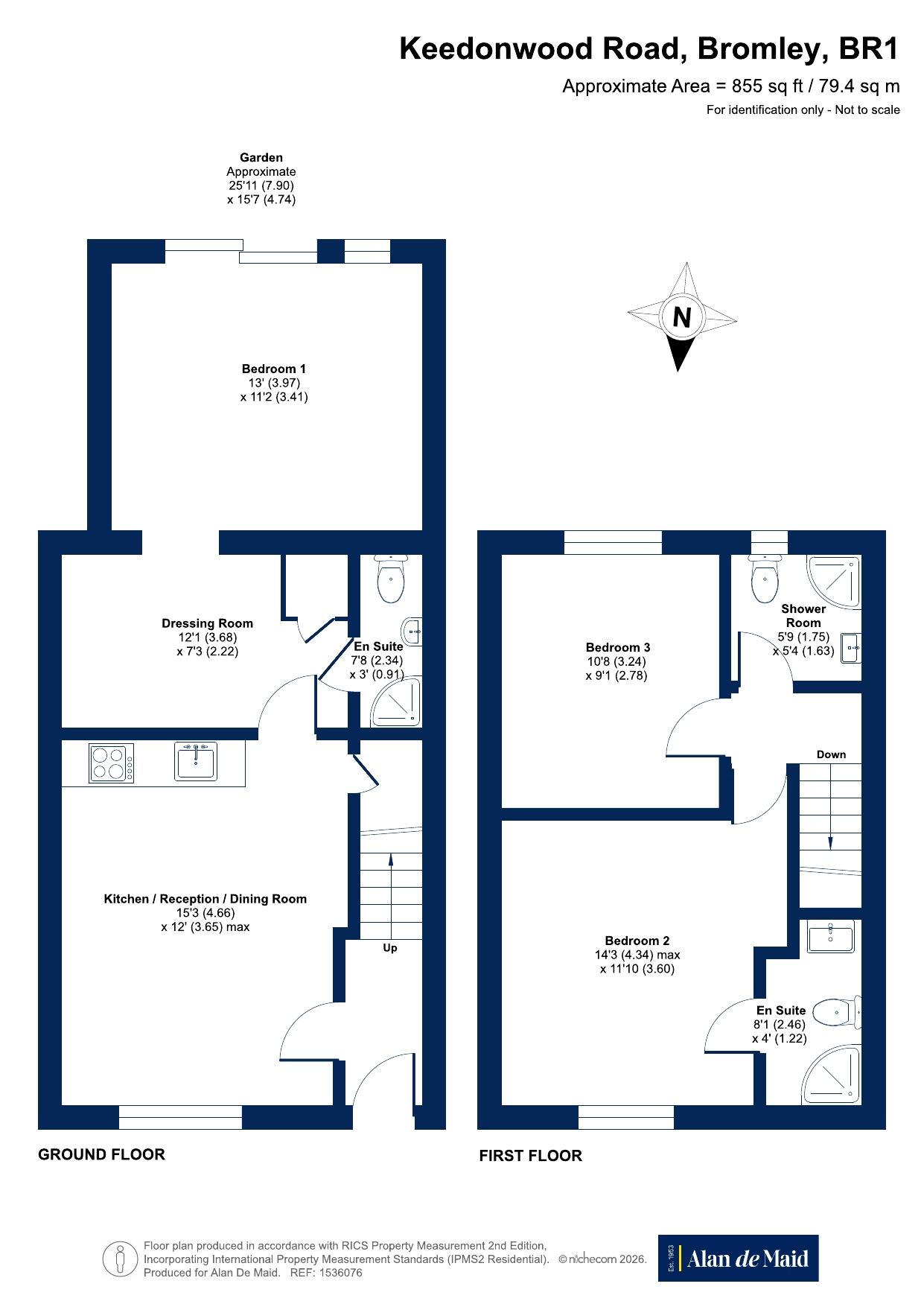 Keedonwood Road, Bromley floorplan