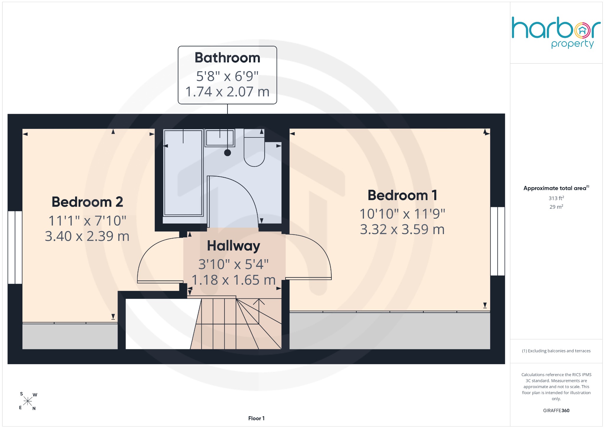 175 Calderbank Road, Uddingston, Glasgow floorplan