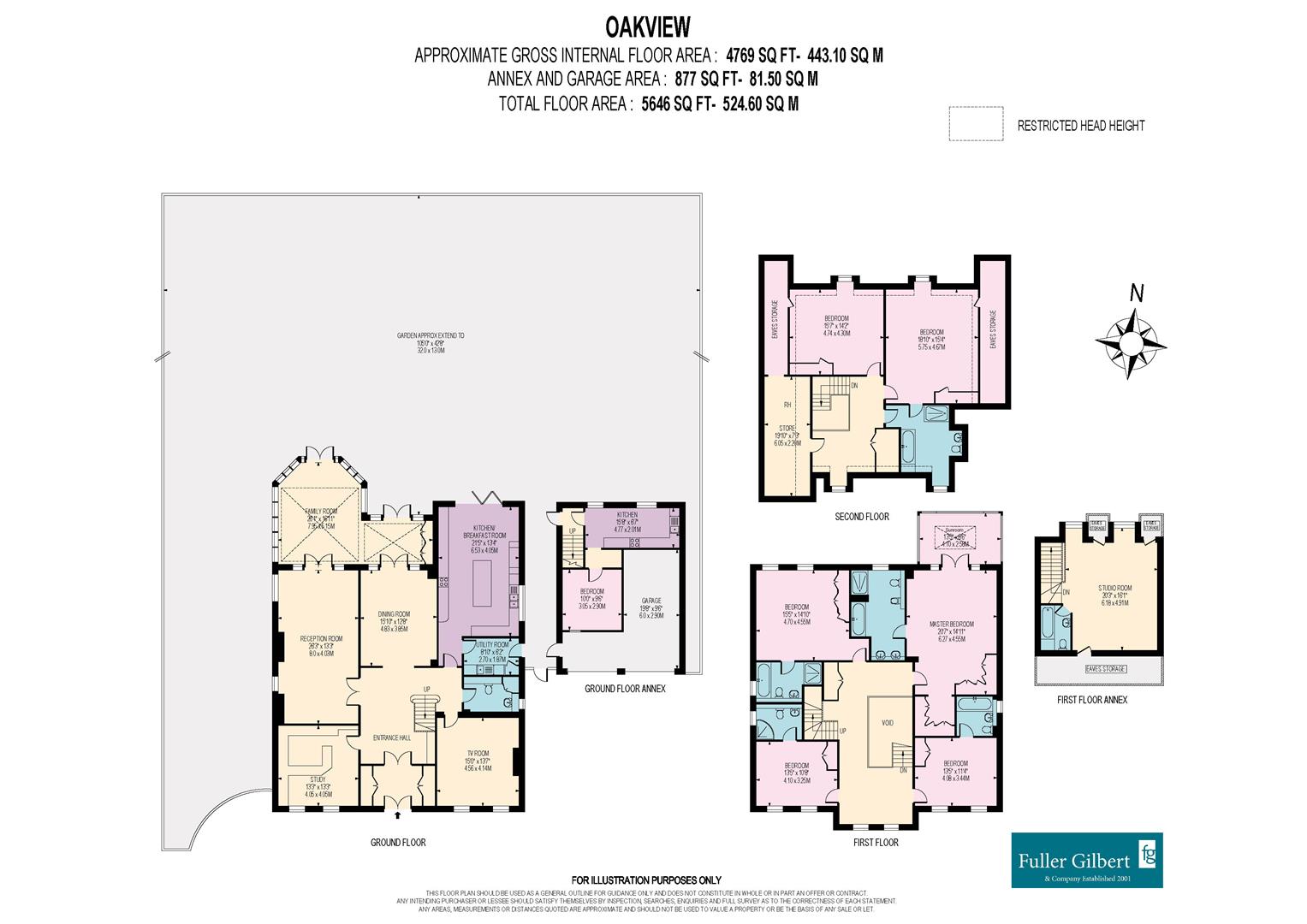 Oakview, The Leigh, Kingston Upon Thames floorplan