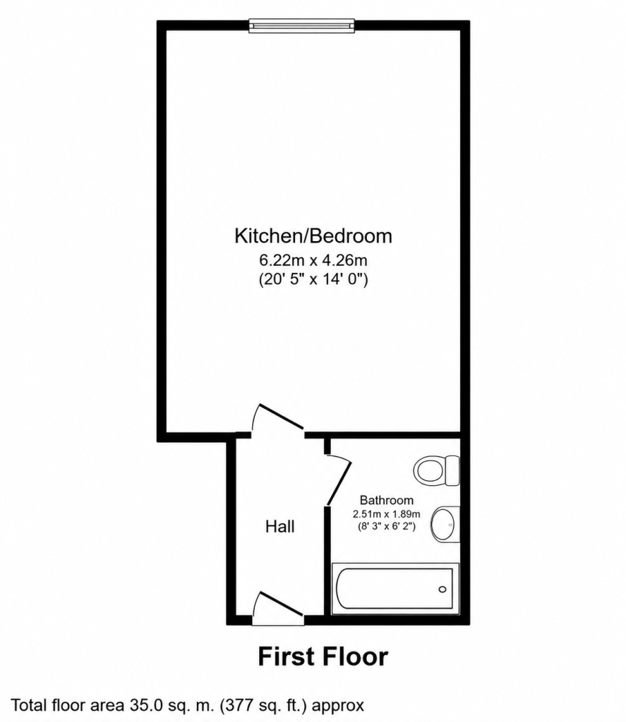 Flat 5, Lovell House
365 Milton Road, Cambridge floorplan